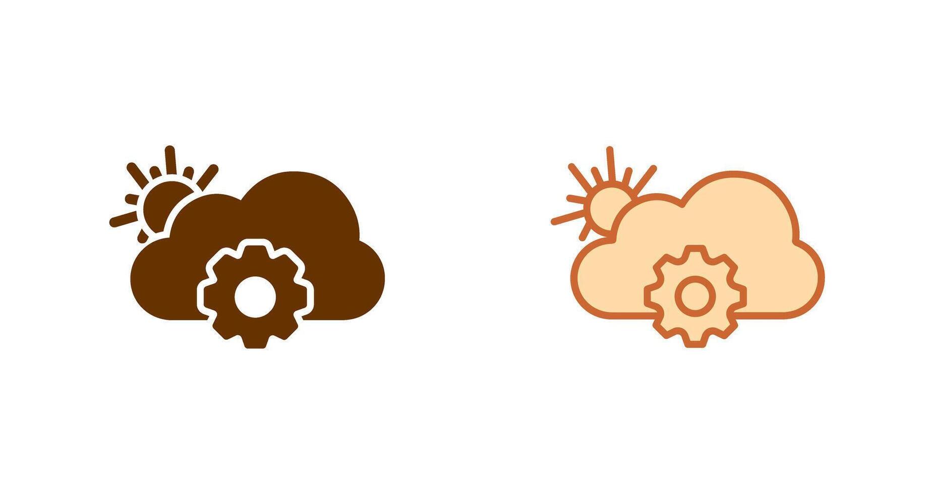 Forecast Icon Design vector