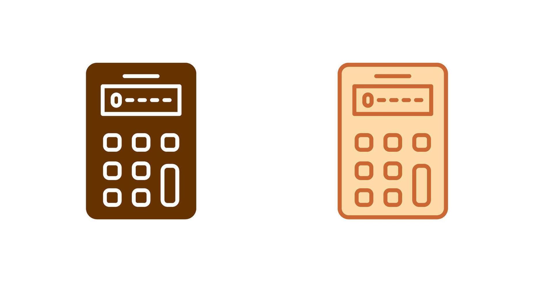 Calculator Icon Design vector