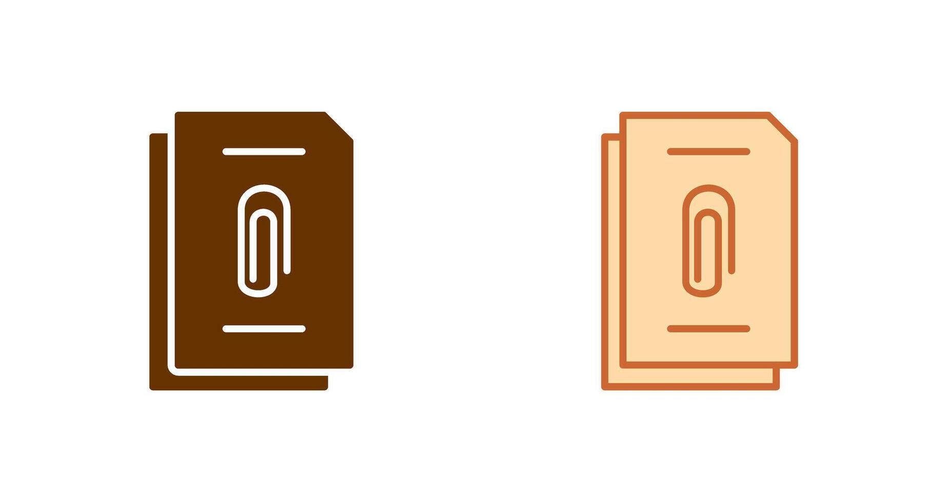 Clip Icon Design vector