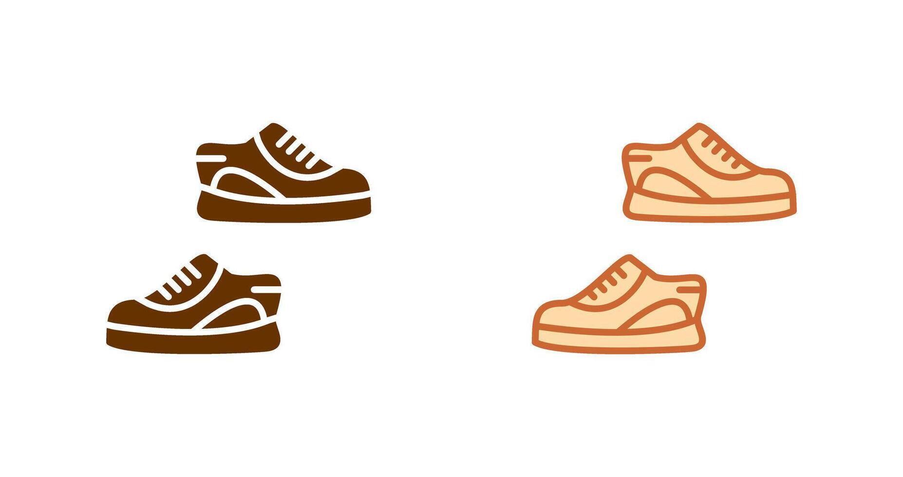 zapatillas icono diseño vector