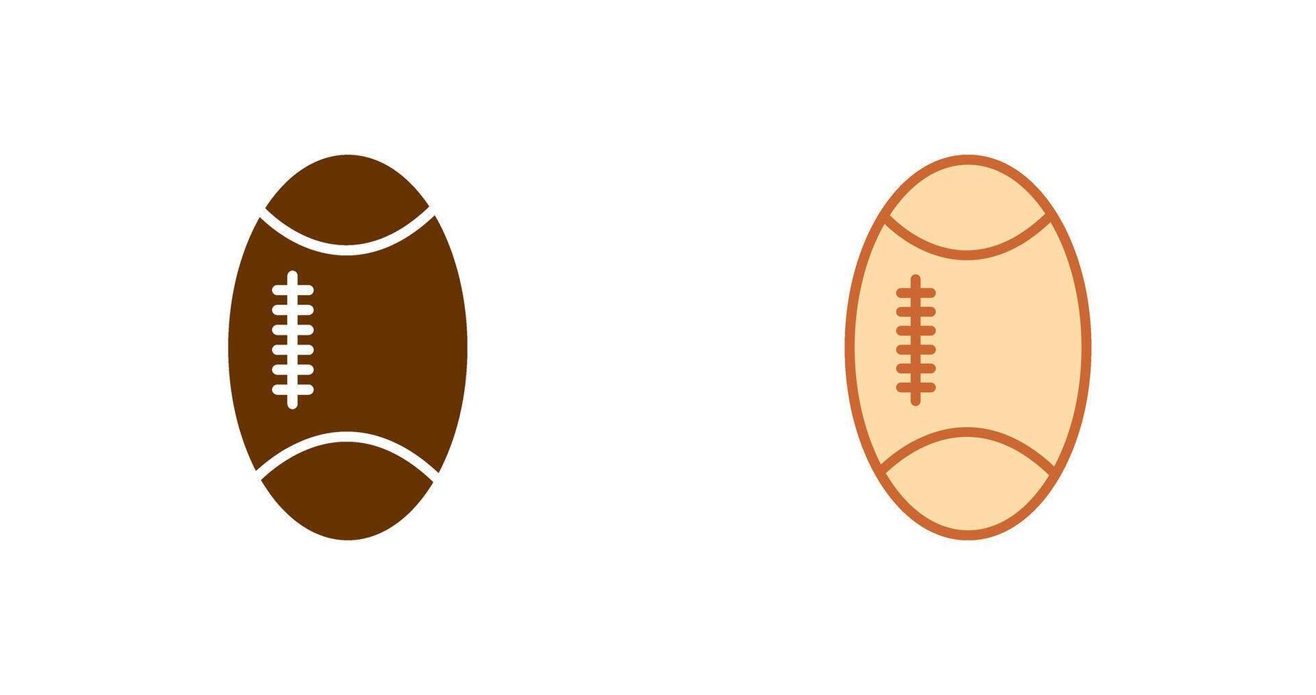 Rugby Icon Design vector