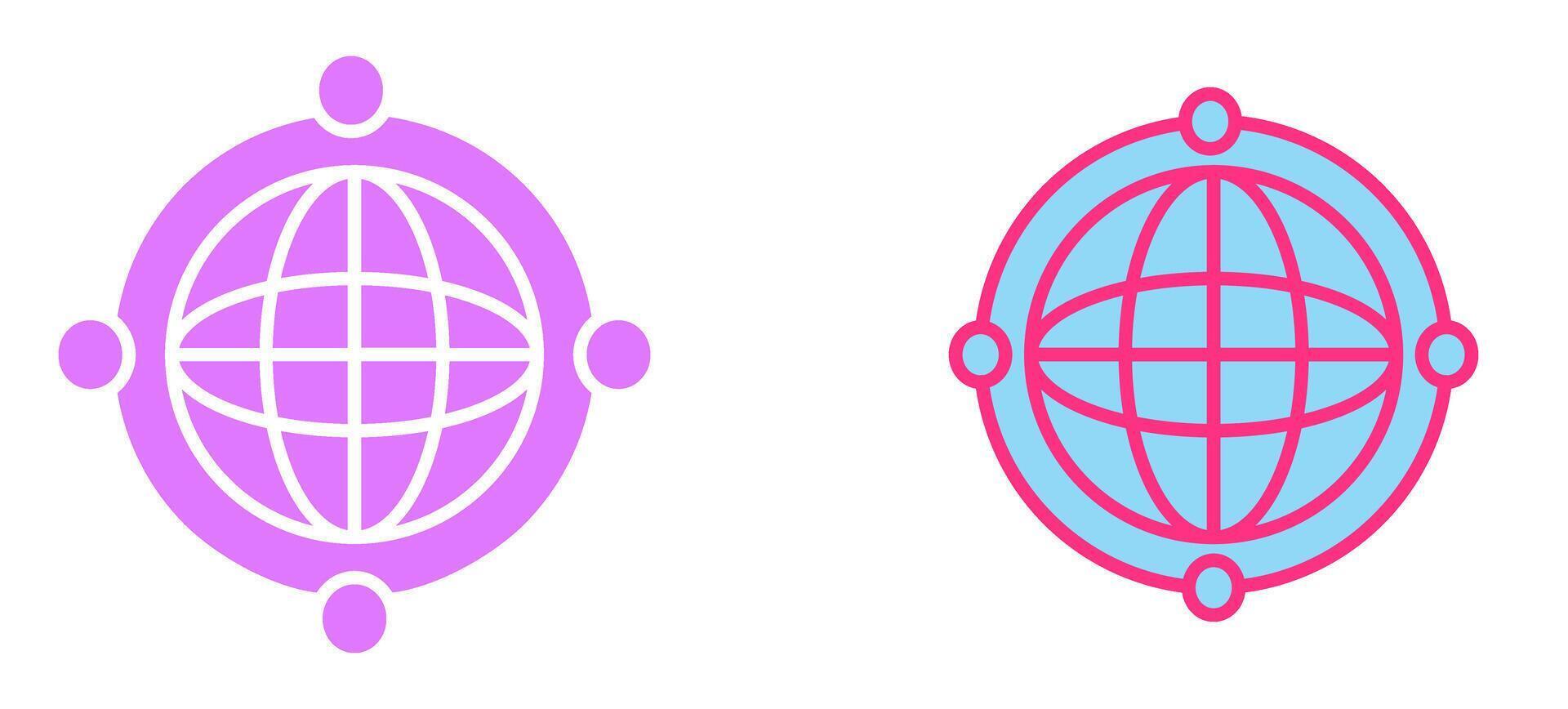 Worldwide Web Icon vector