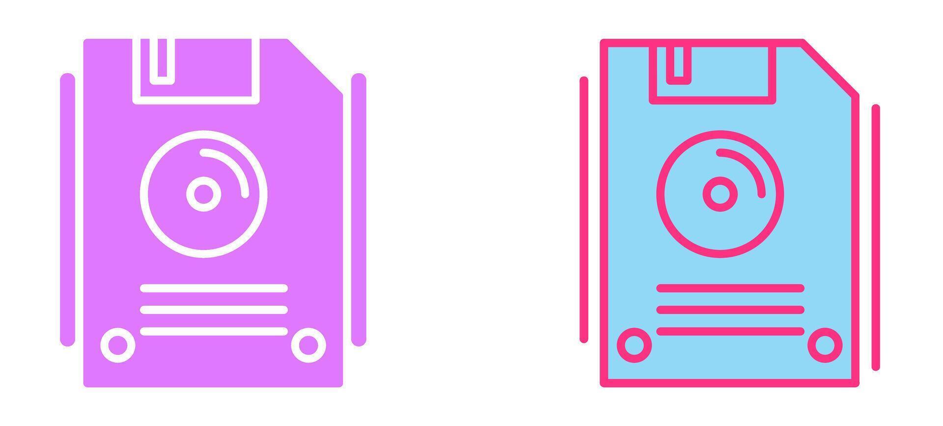 Floppy Disk Icon vector