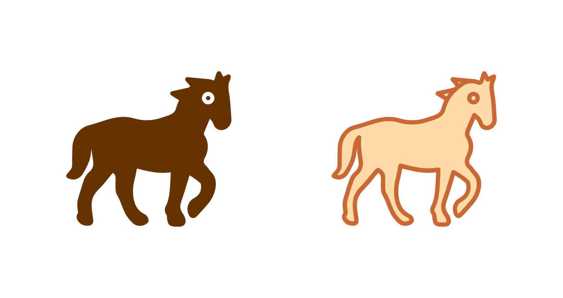 Horse Icon Design vector