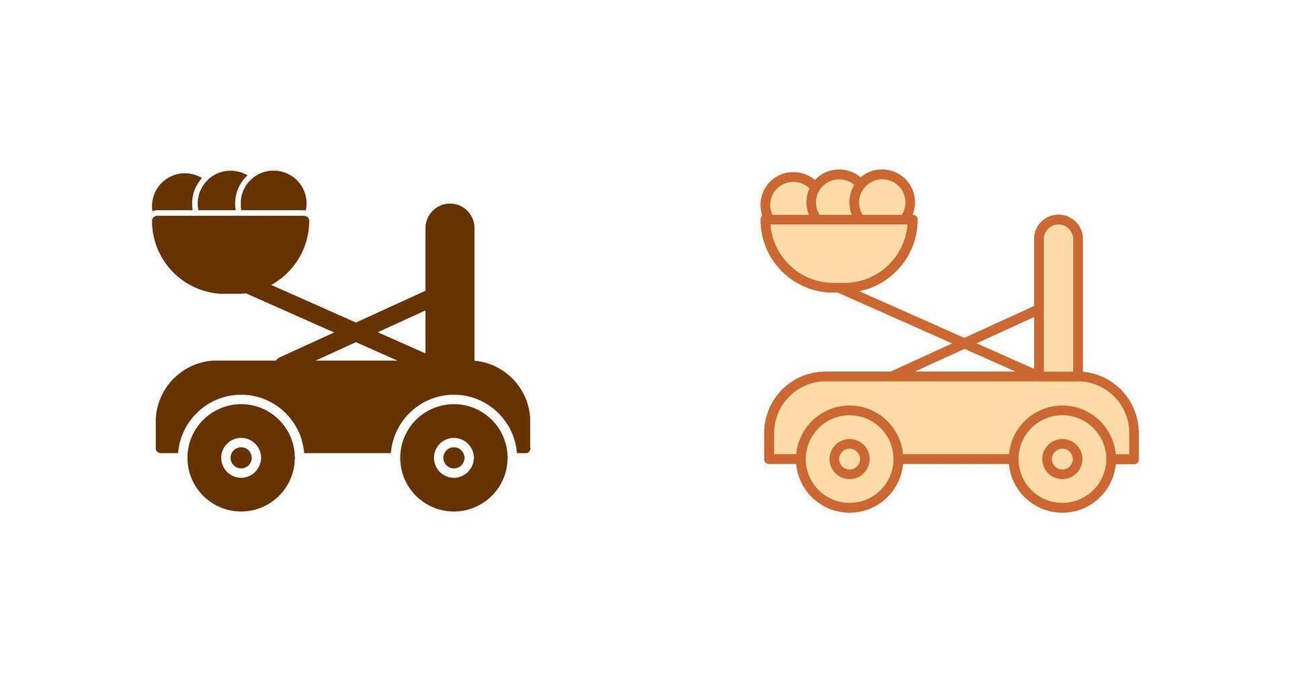 Catapult Icon Design vector