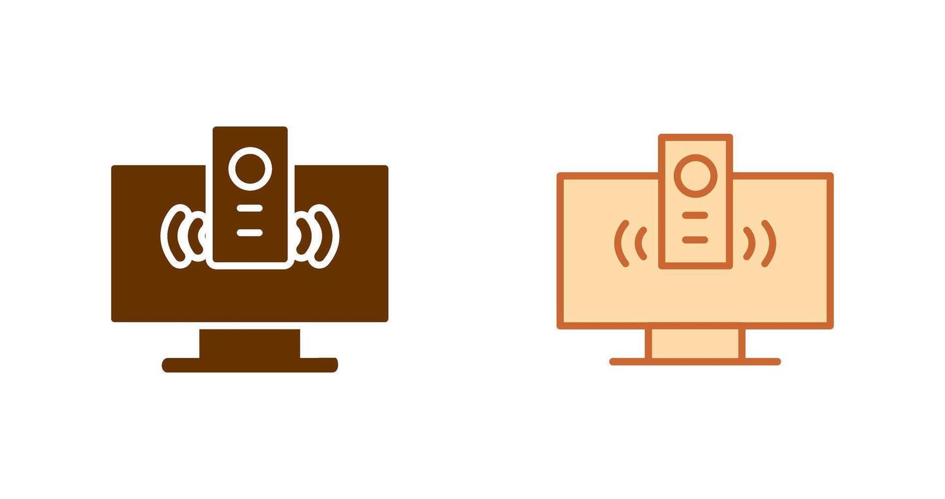 Remote Icon Design vector