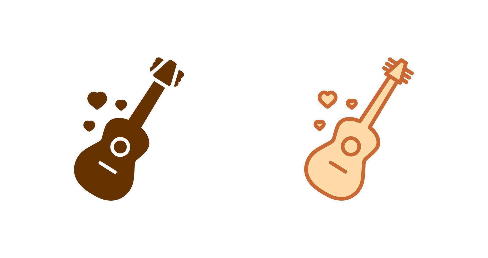 Guitar Icon Design vector