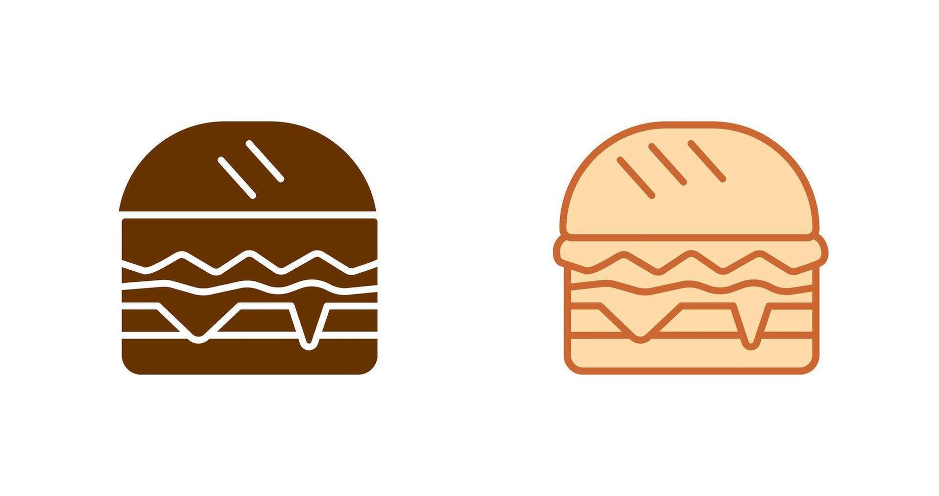 diseño de icono de hamburguesa vector