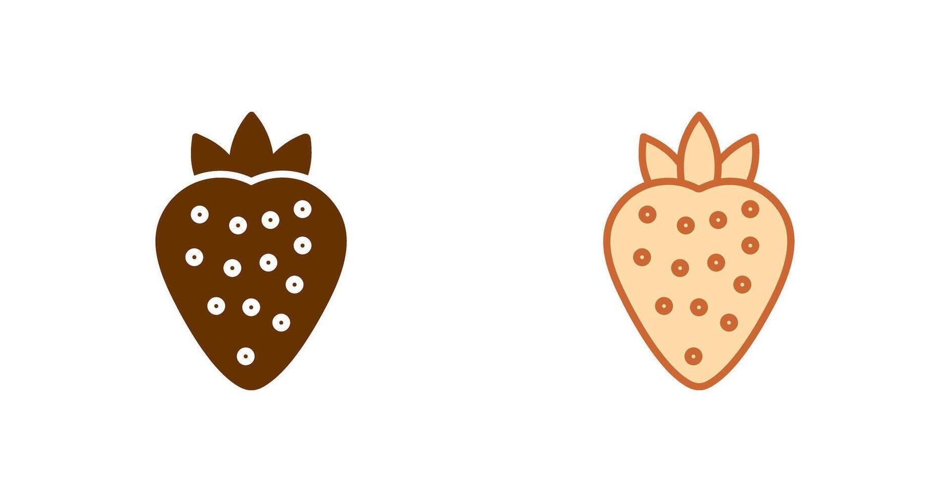 Strawberry Icon Design vector