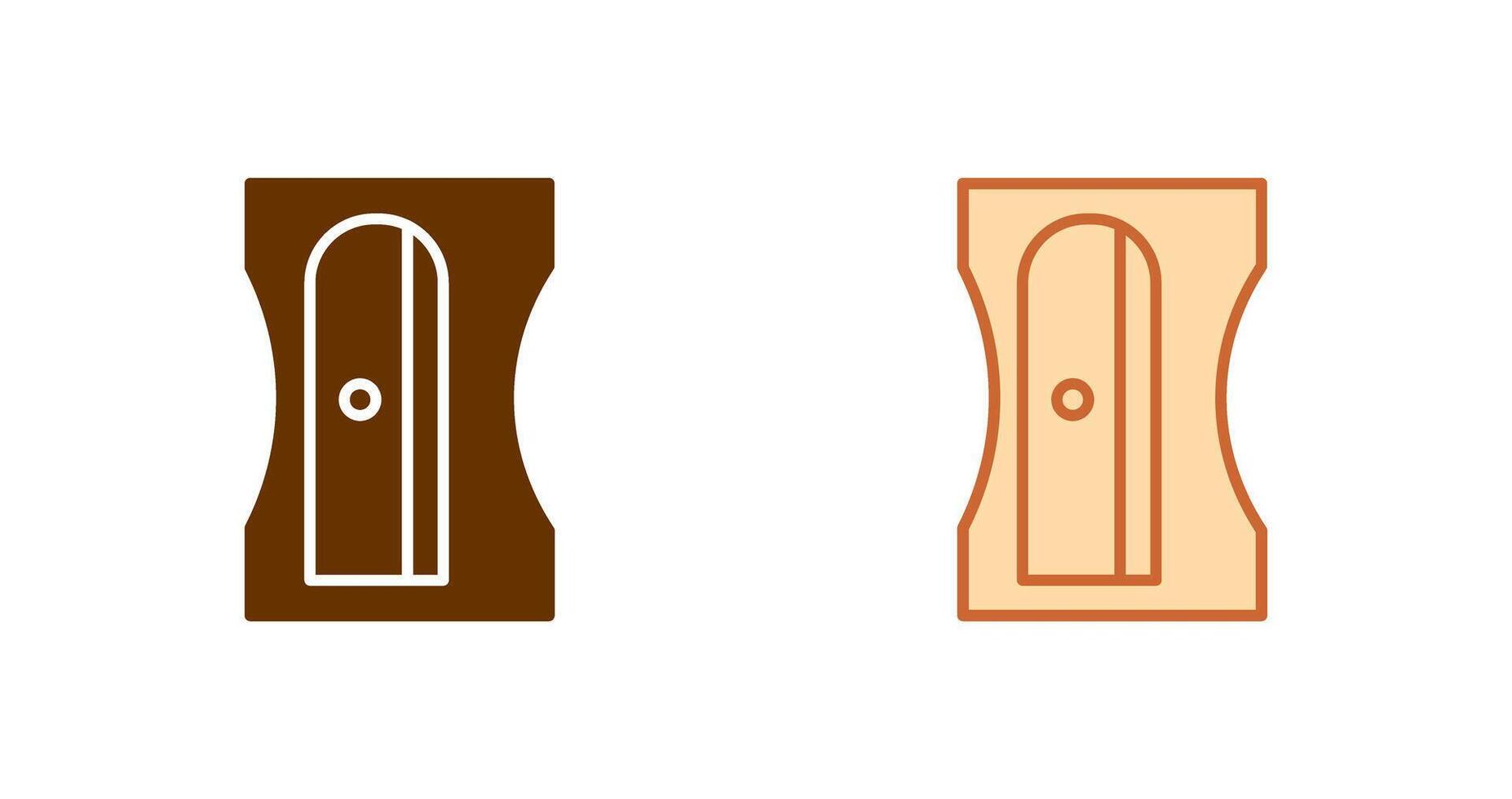 sacapuntas icono diseño vector