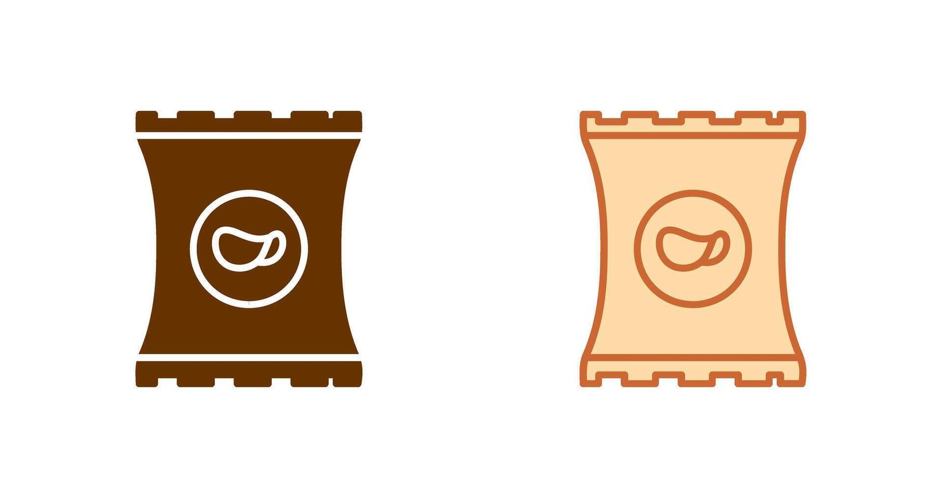 Chips Icon Design vector