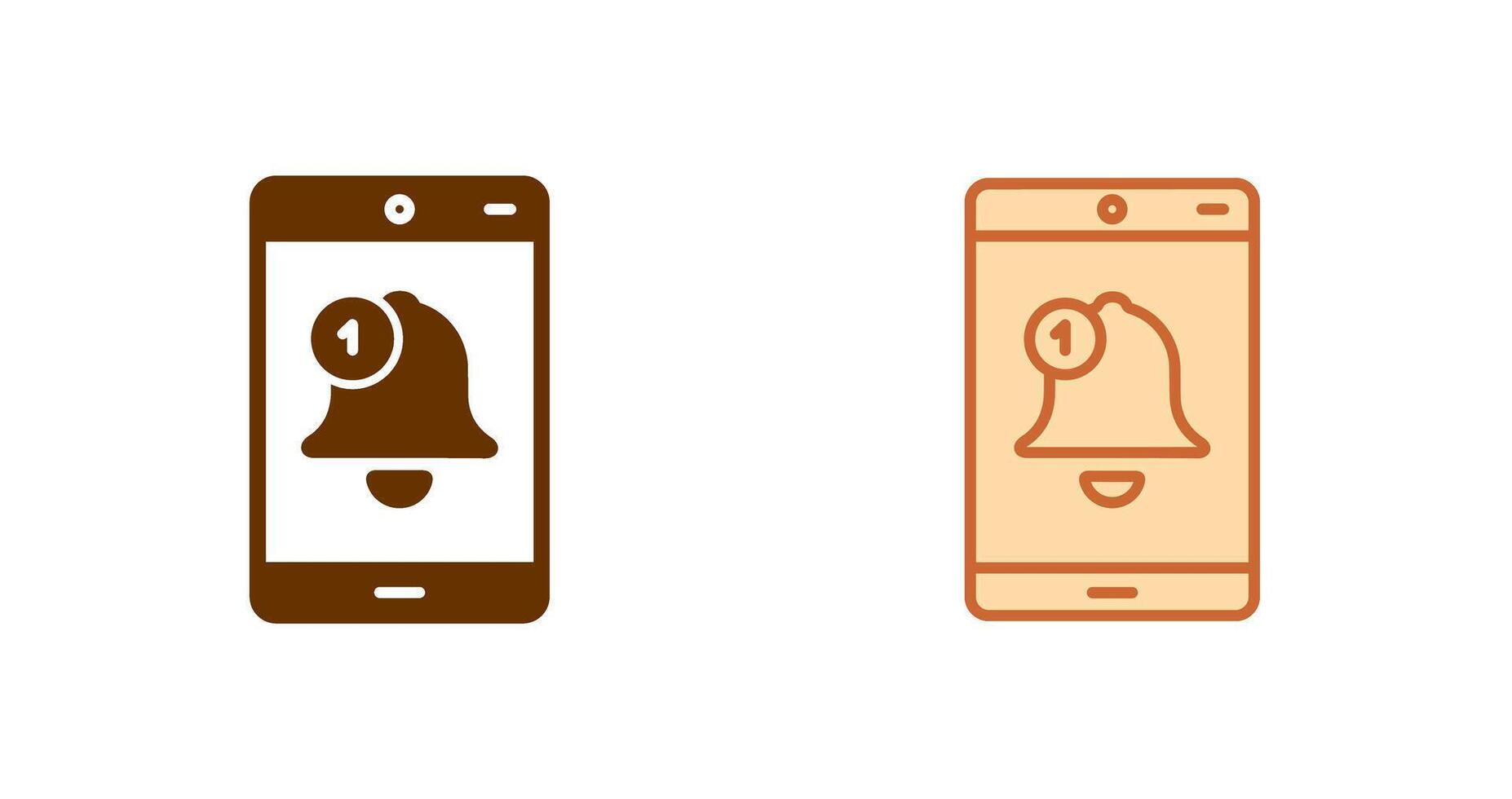Notifications Icon Design vector