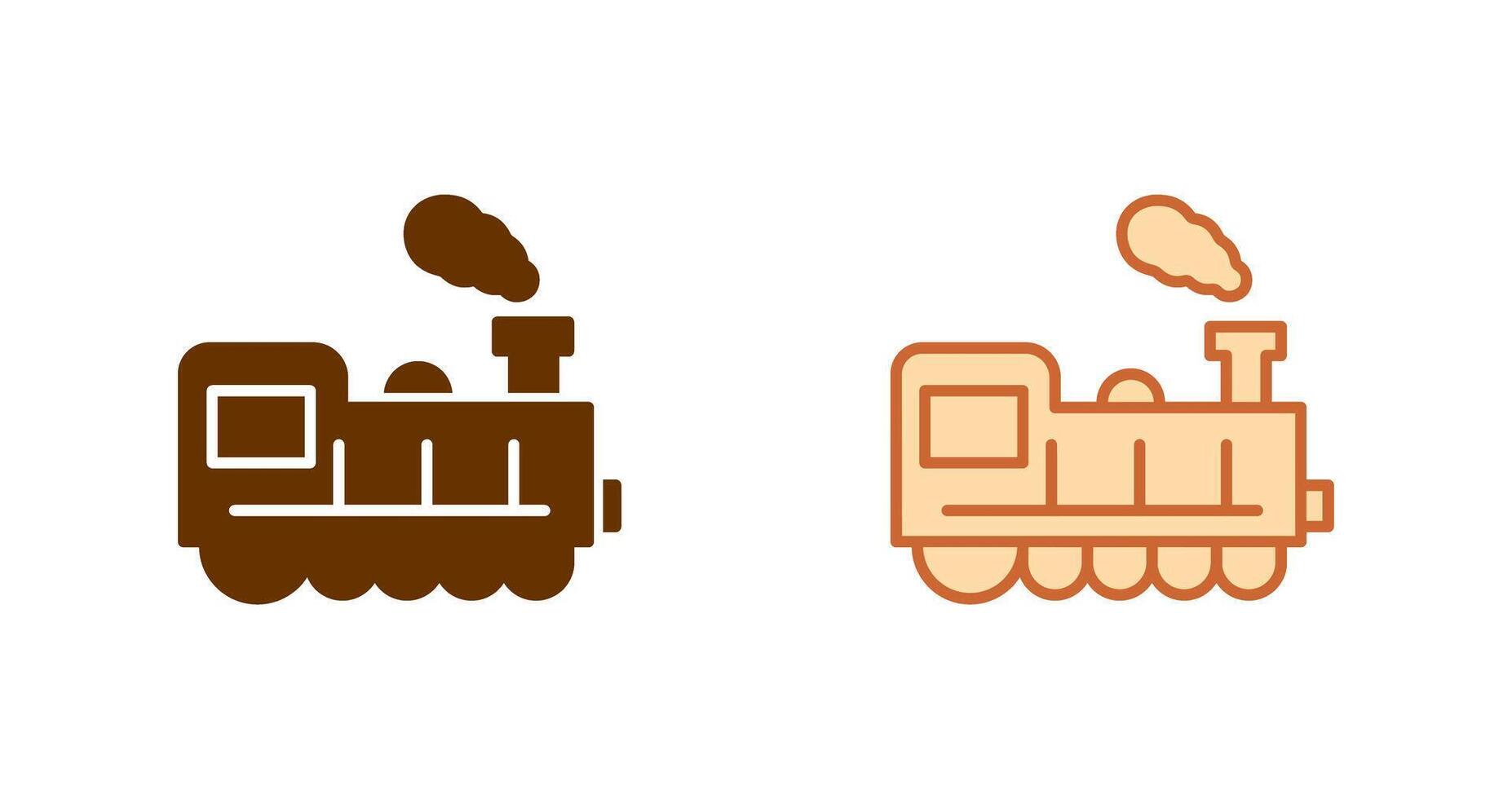 Train Icon Design vector