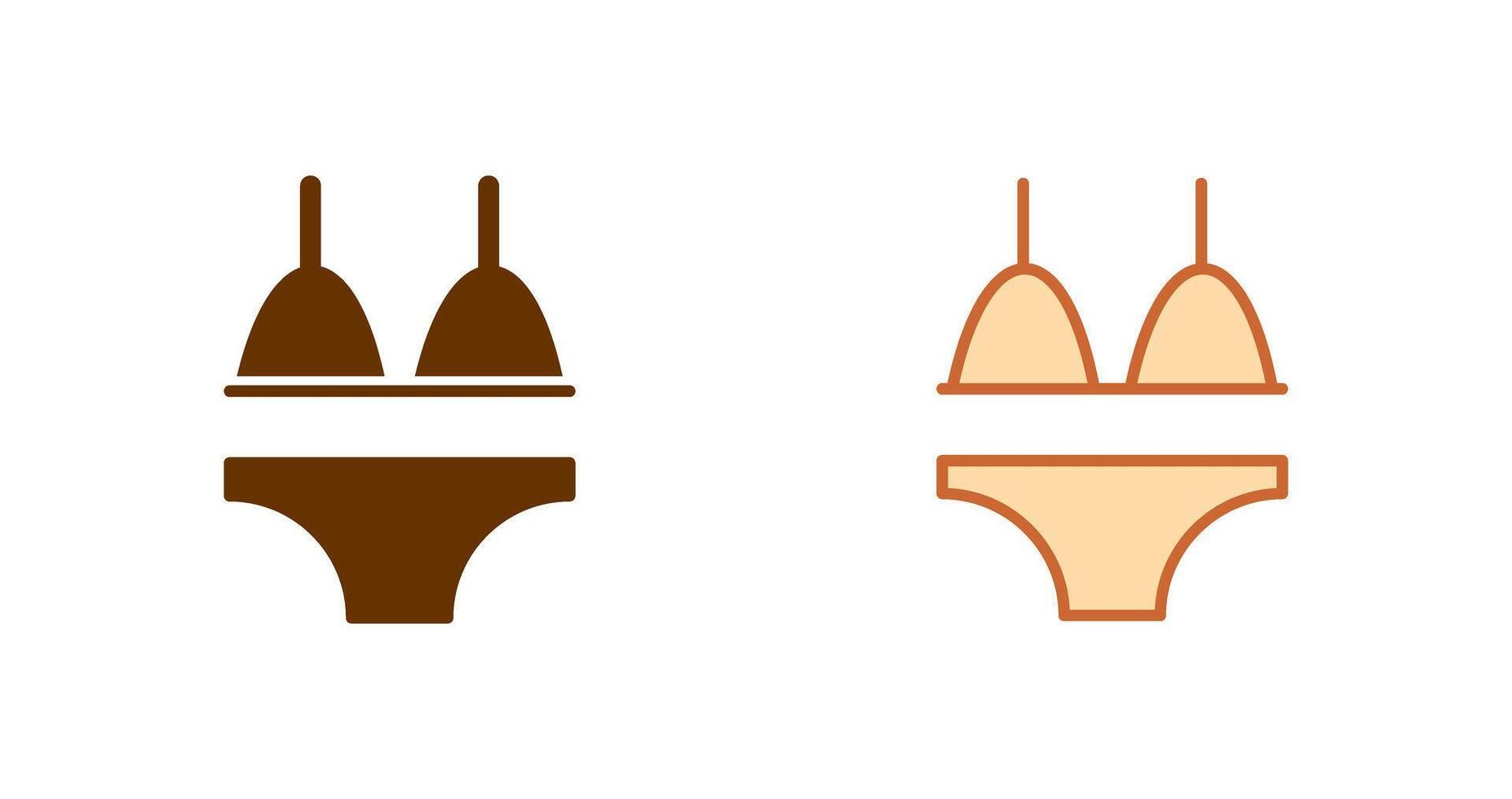 Bikini Icon Design vector