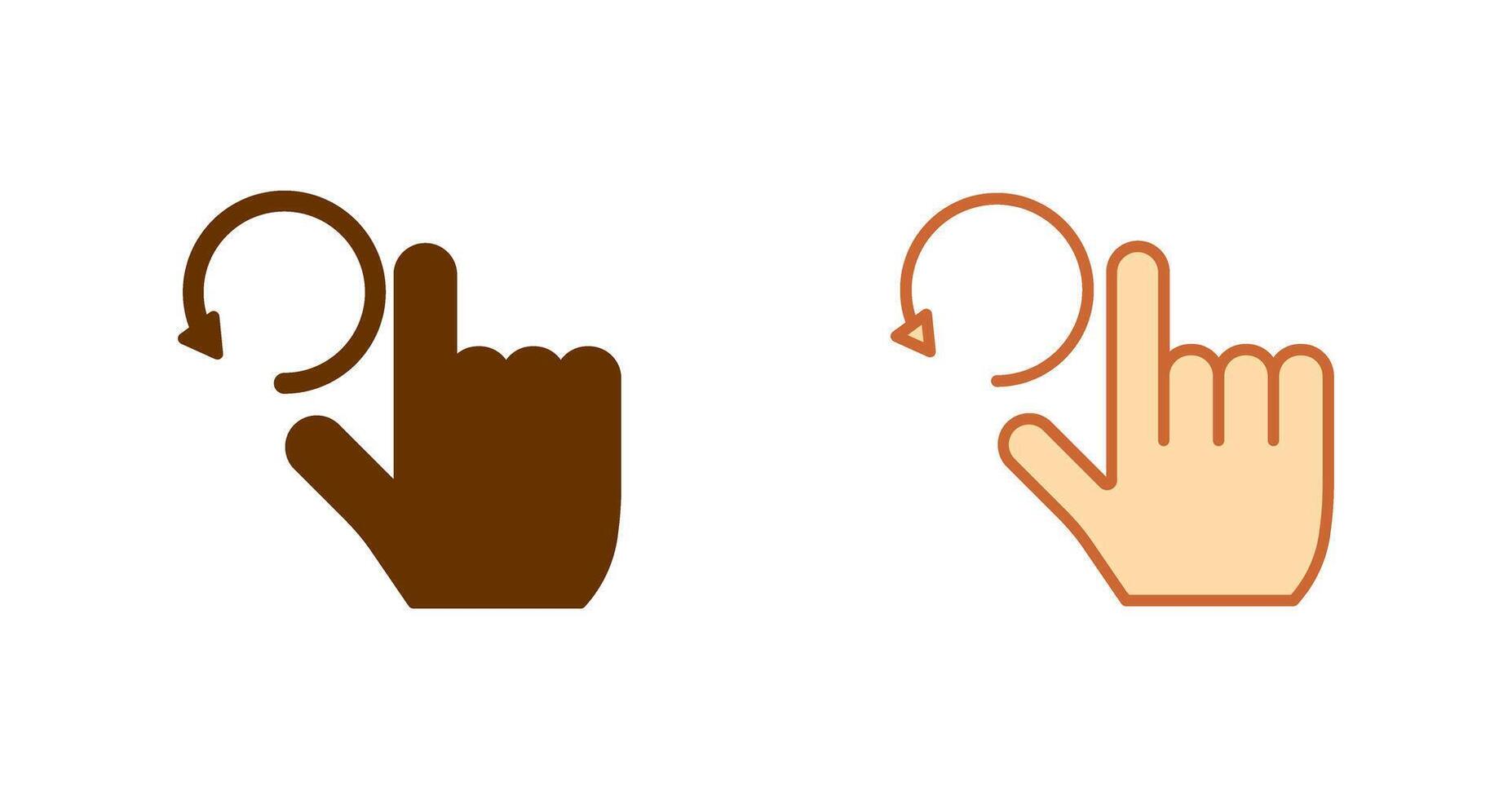 Gestures Icon Design vector