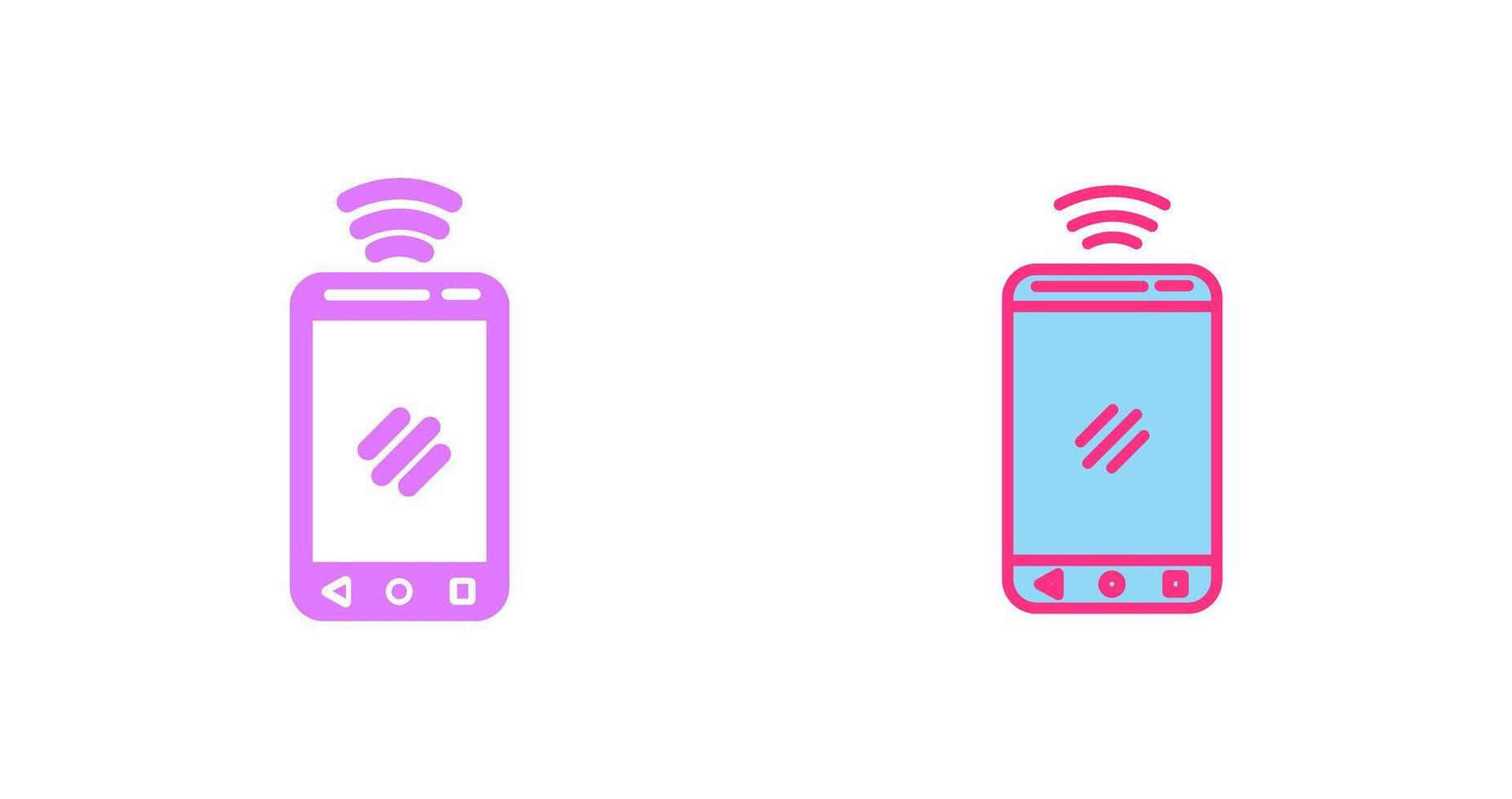Cellphone Icon Design vector