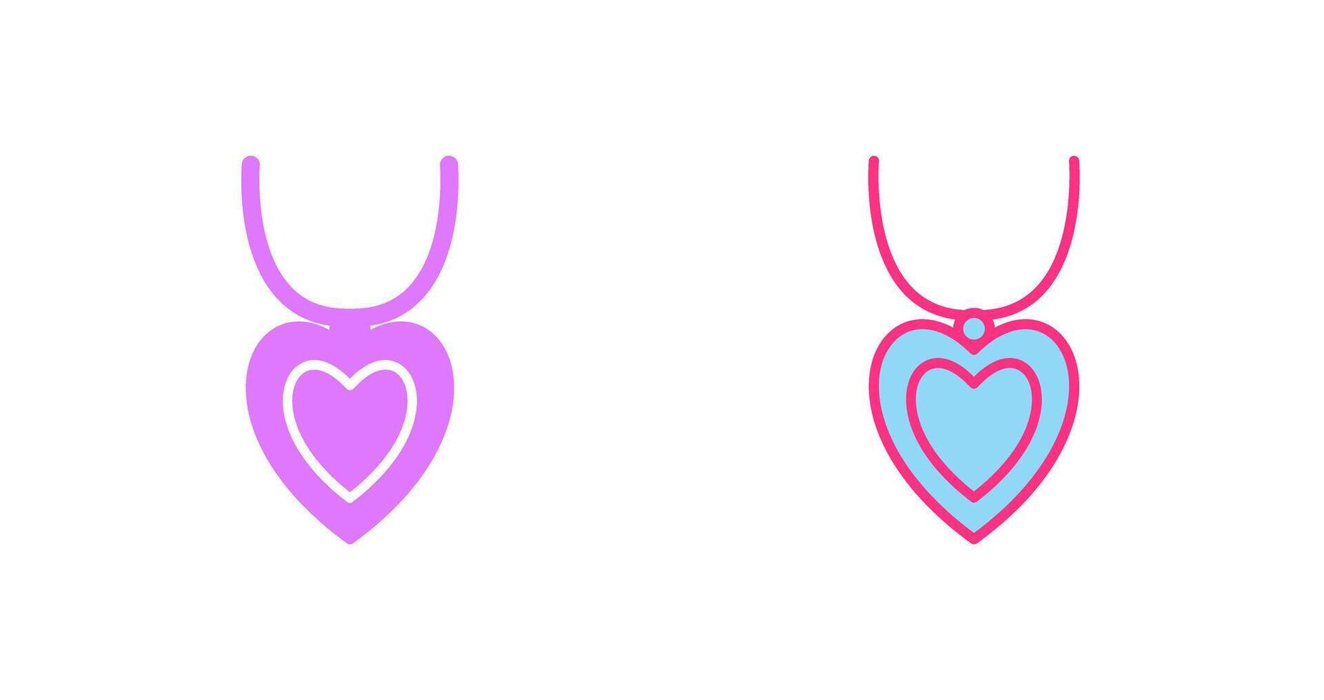 Locket Icon Design vector