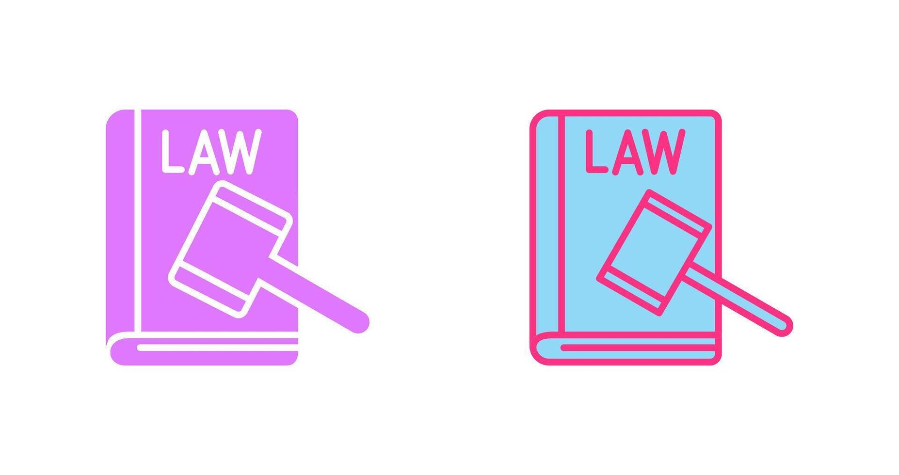 Law And Order Icon vector