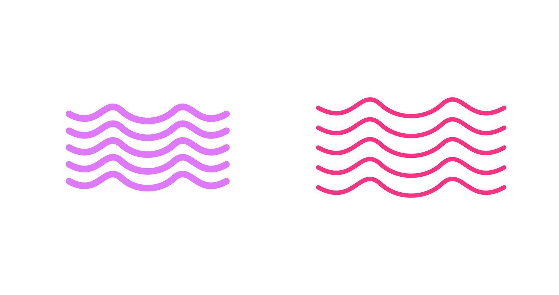 Water Icon Design vector