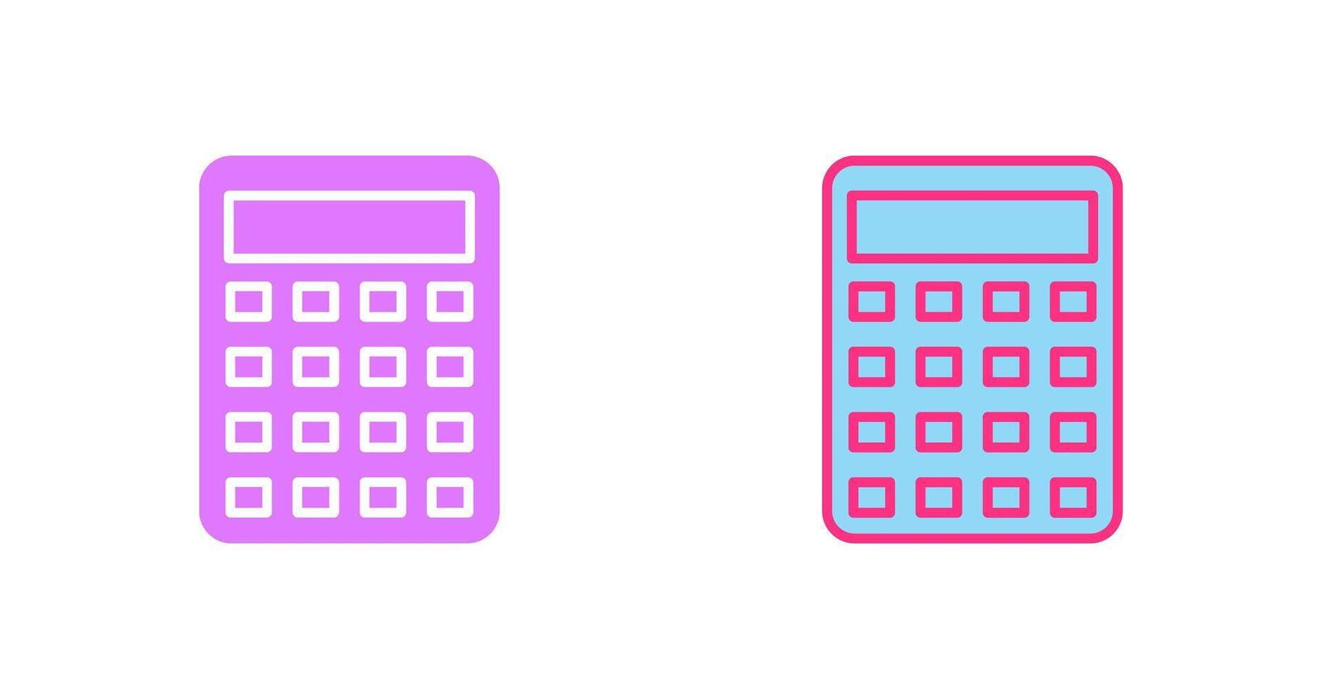 Calculator Icon Design vector