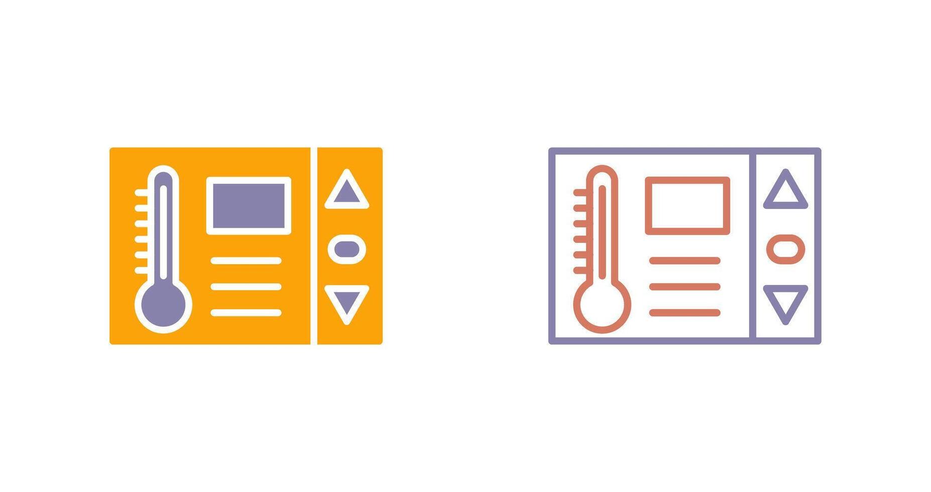 Thermostat Icon Design vector