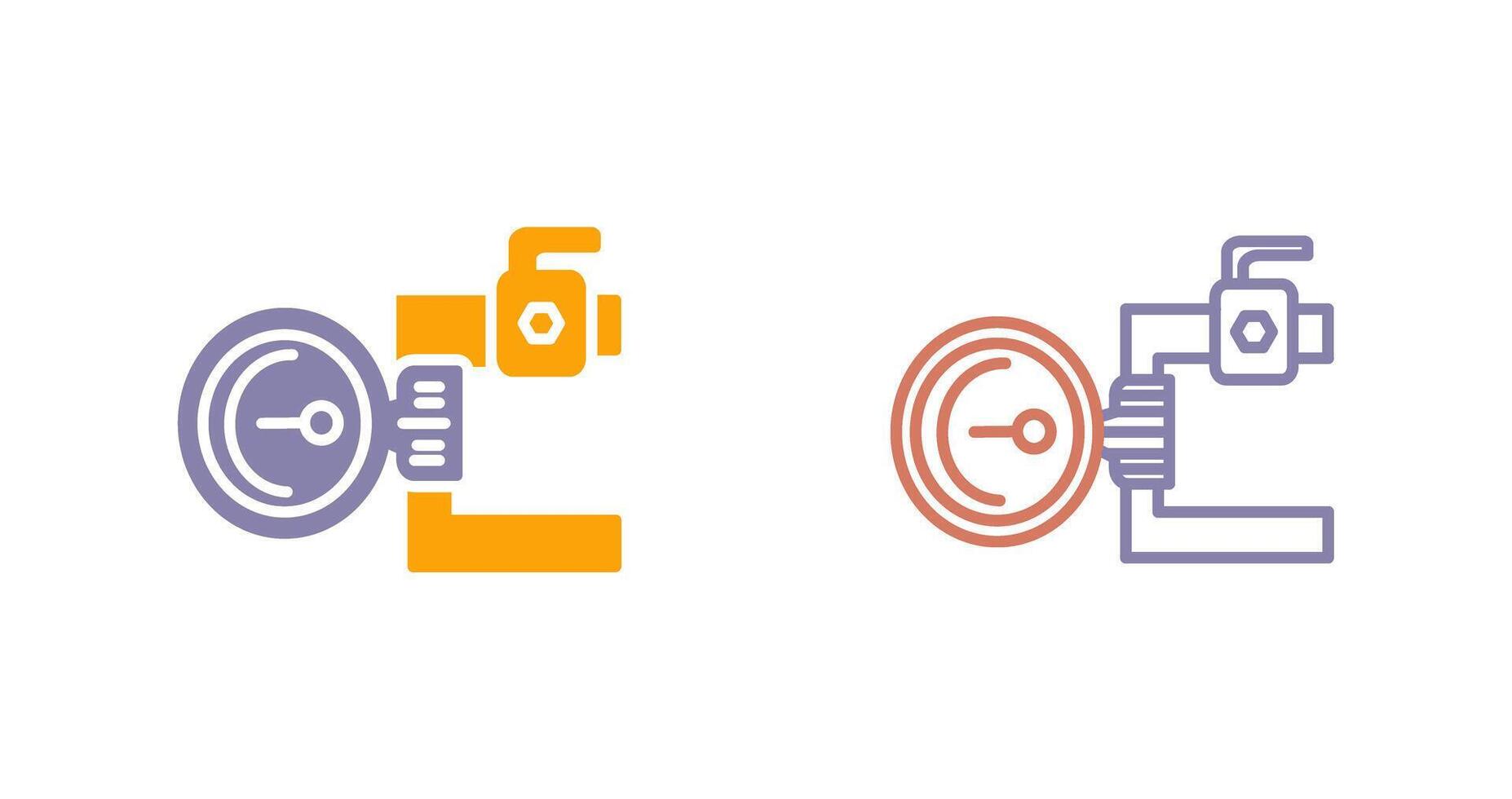 Manometer Icon Design vector