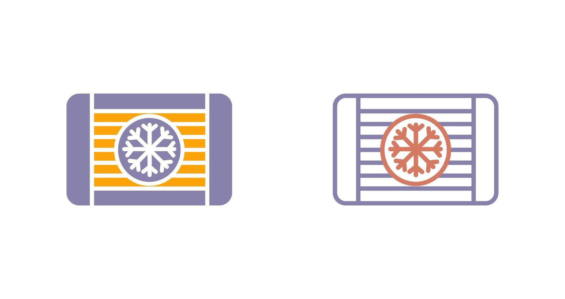 Cooling Icon Design vector