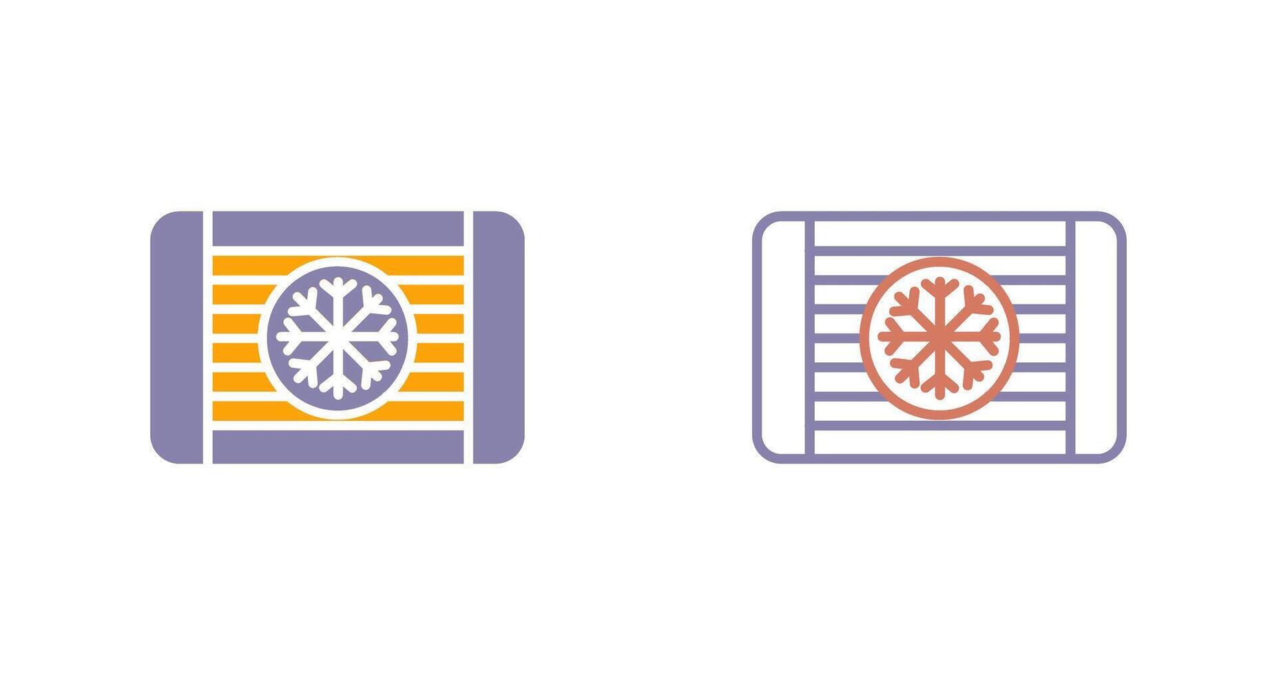 Cooling Icon Design vector