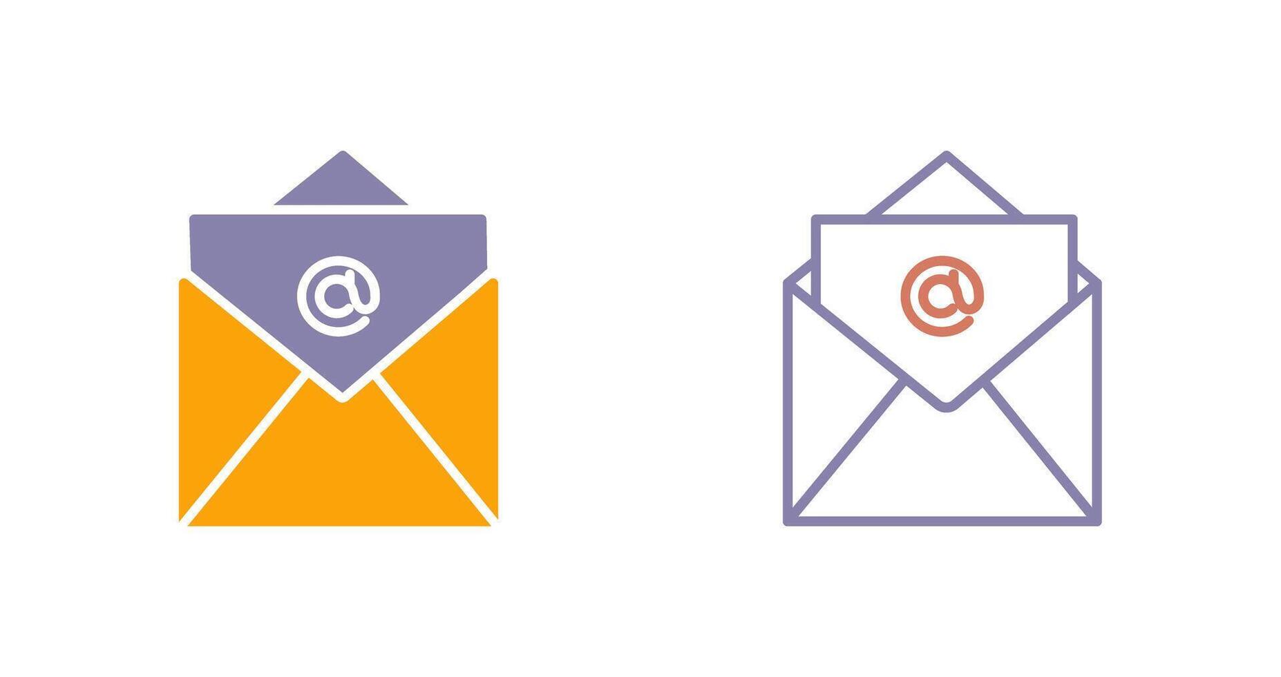 Emails Icon Design vector