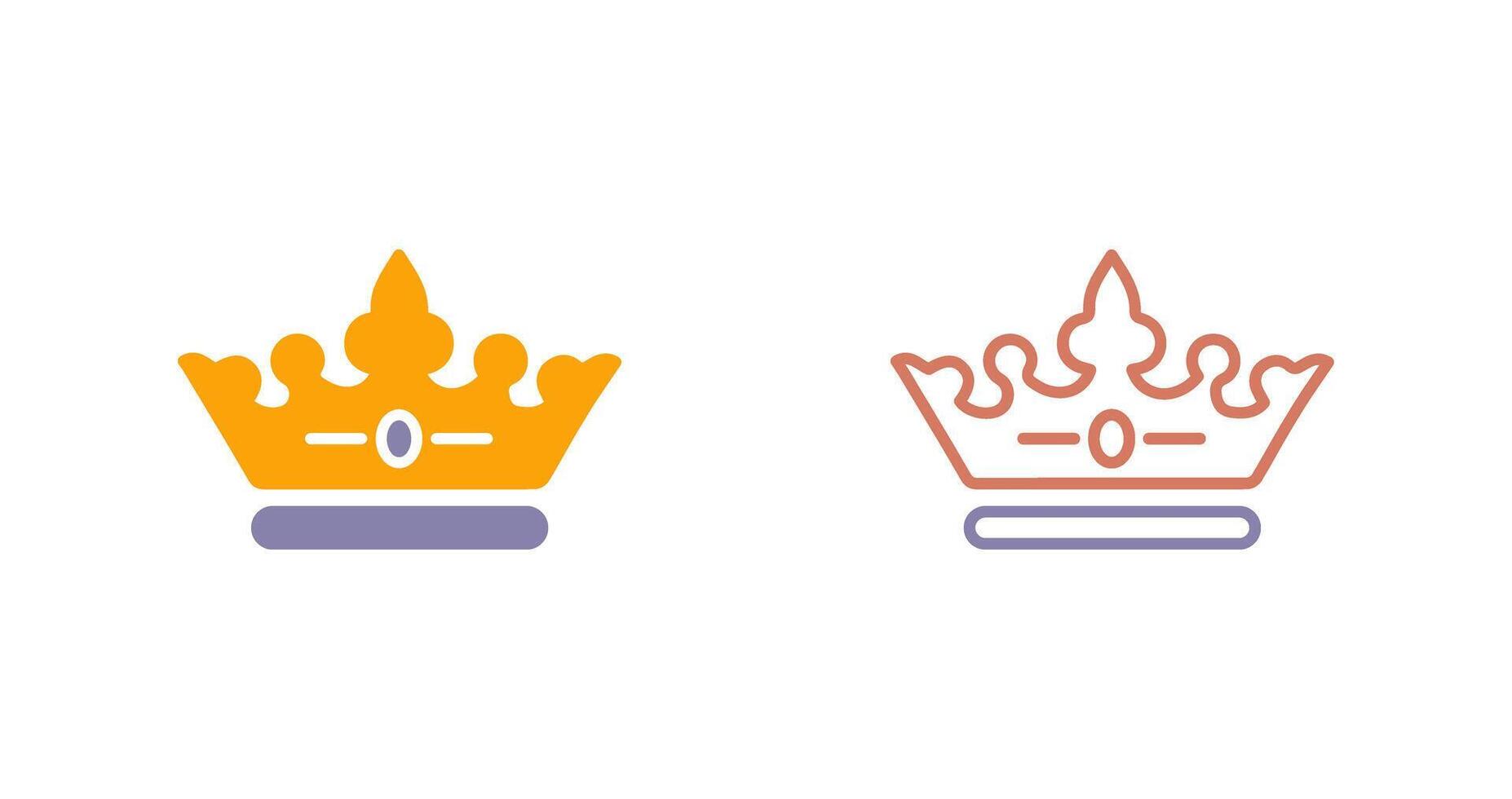 Crown Icon Design vector