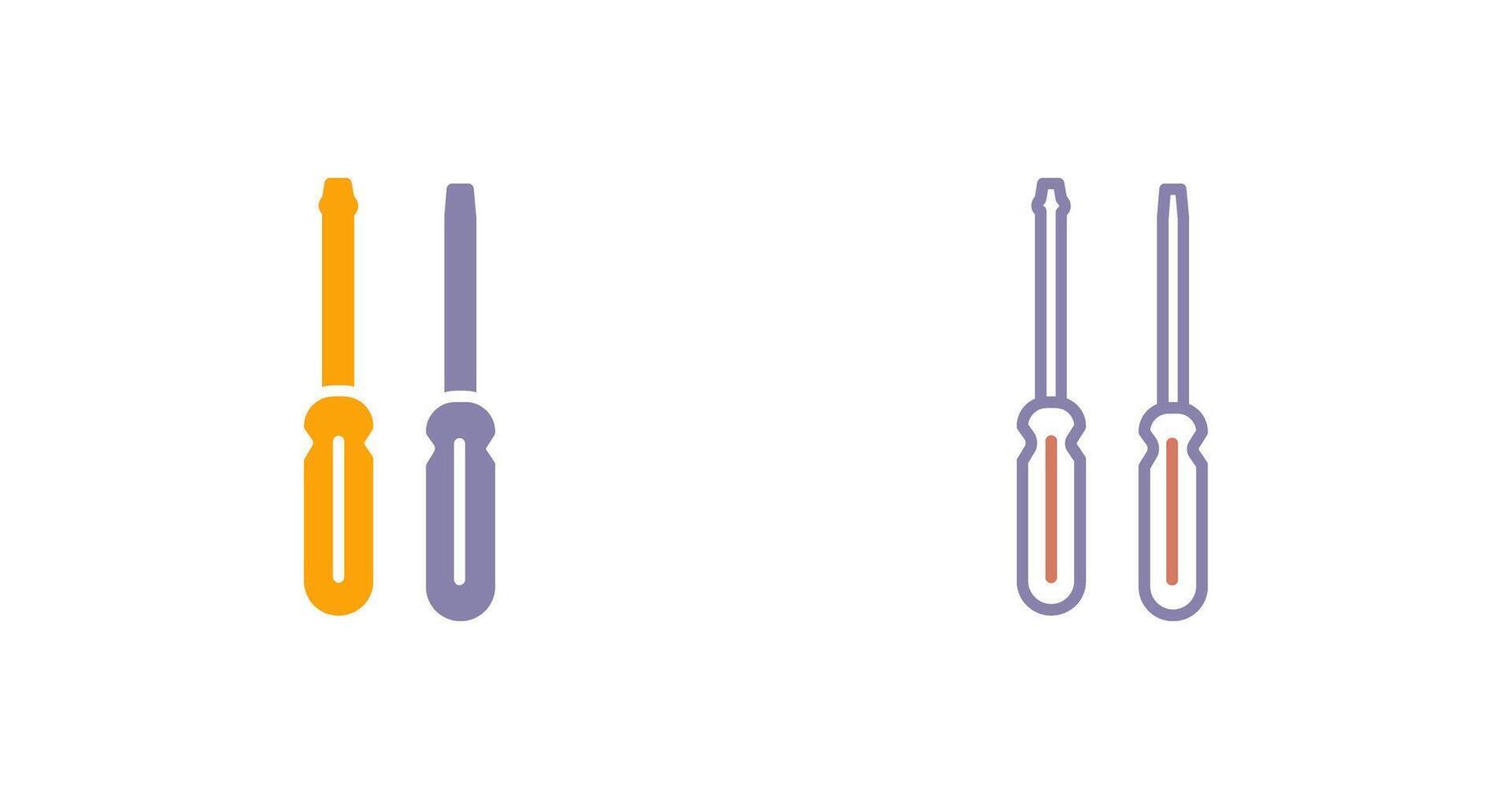 Screwdriver Icon Design vector