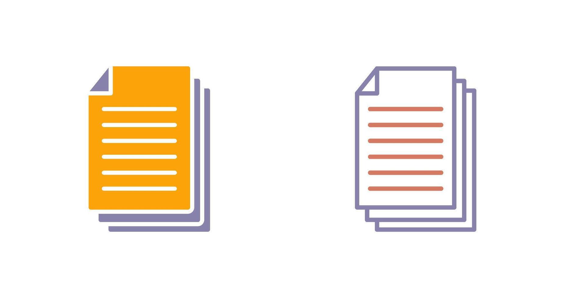 File Icon Design vector