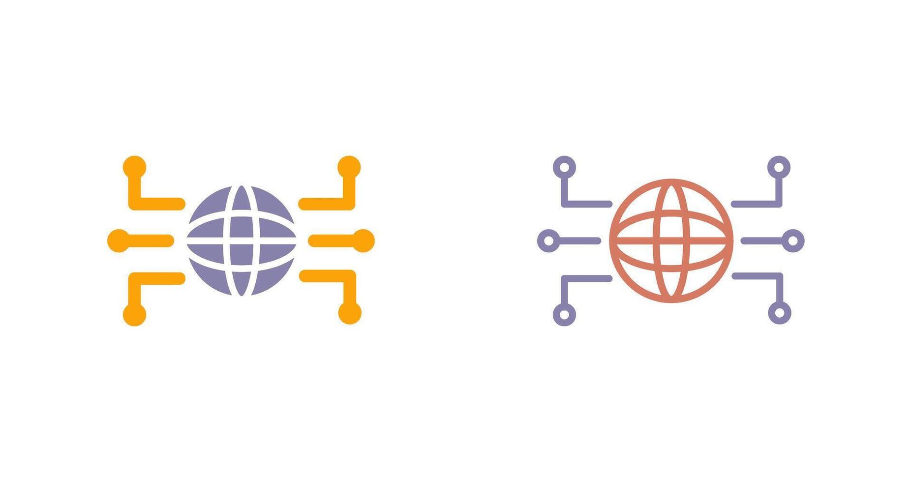 Internet Icon Design vector