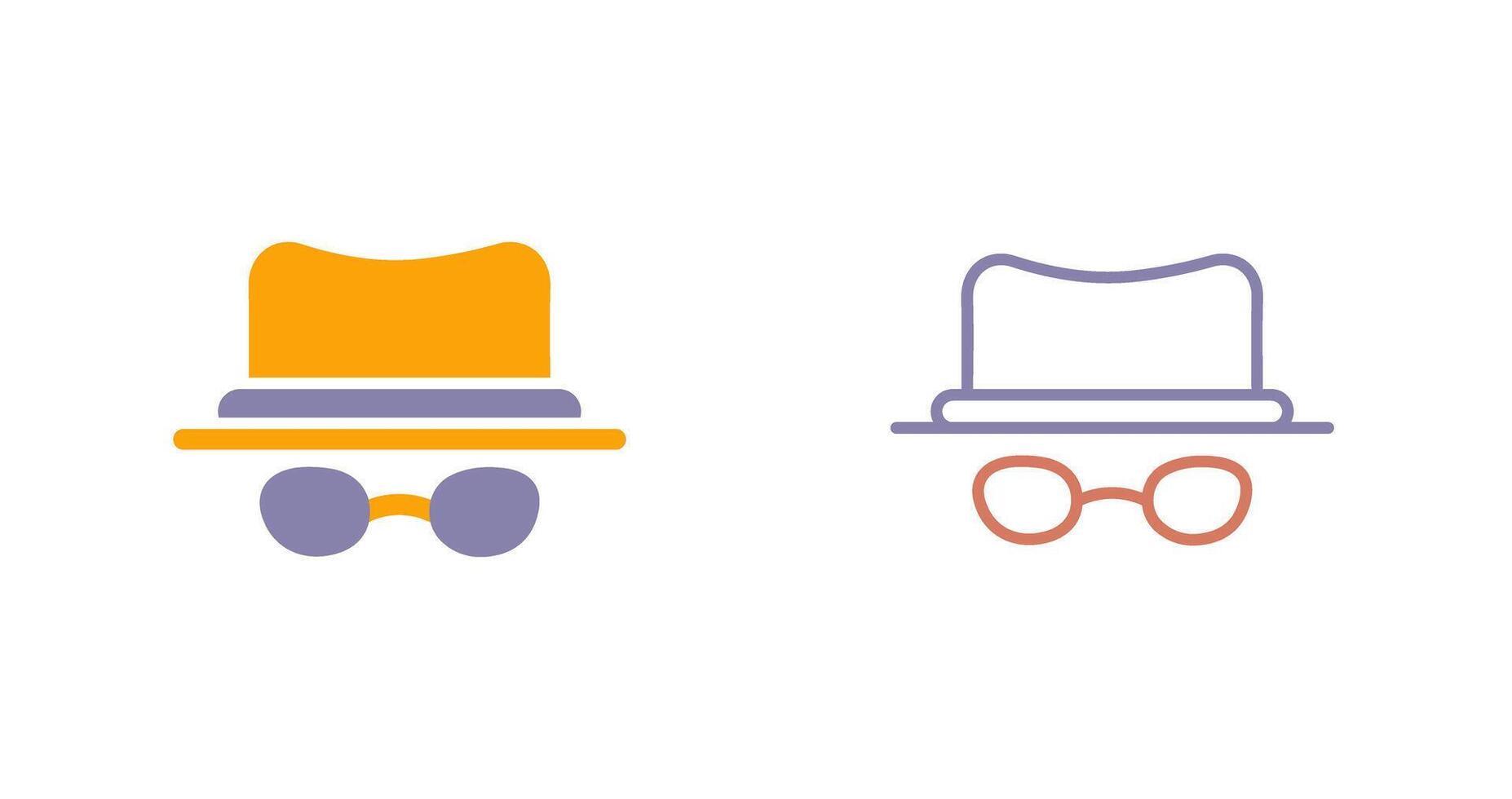 Spy Icon Design vector