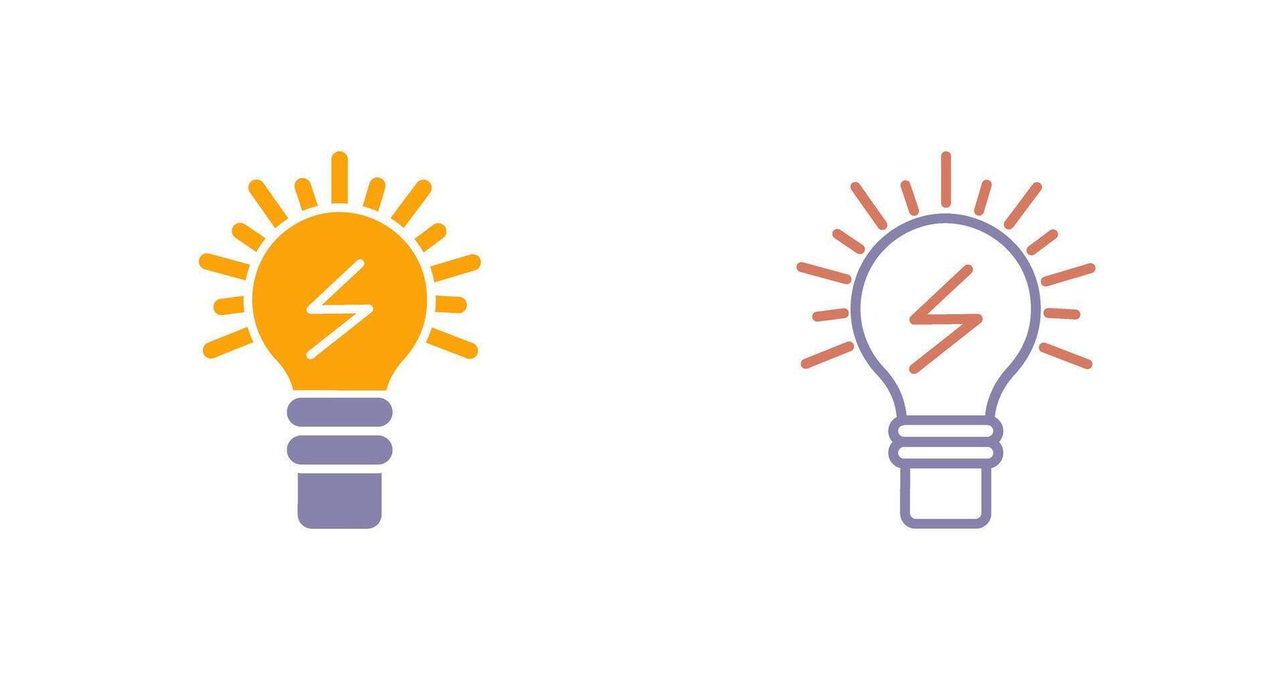 Energy Icon Design vector