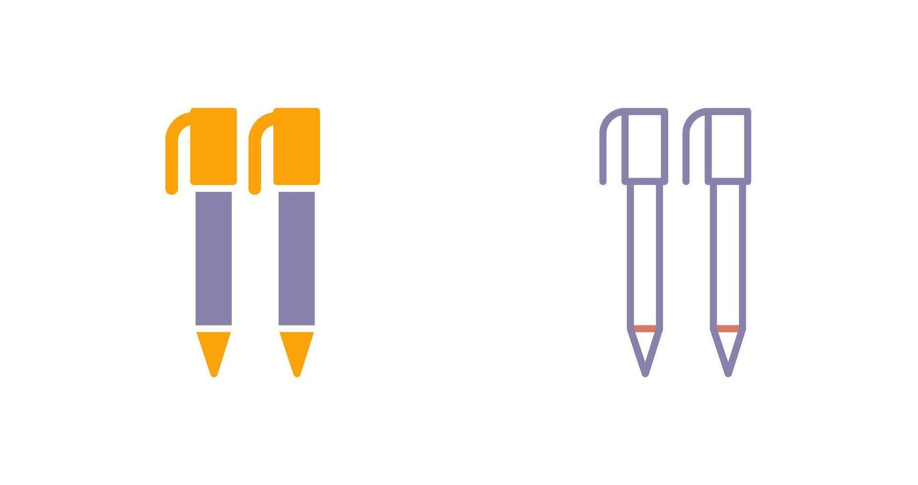 Pen Icon Design vector