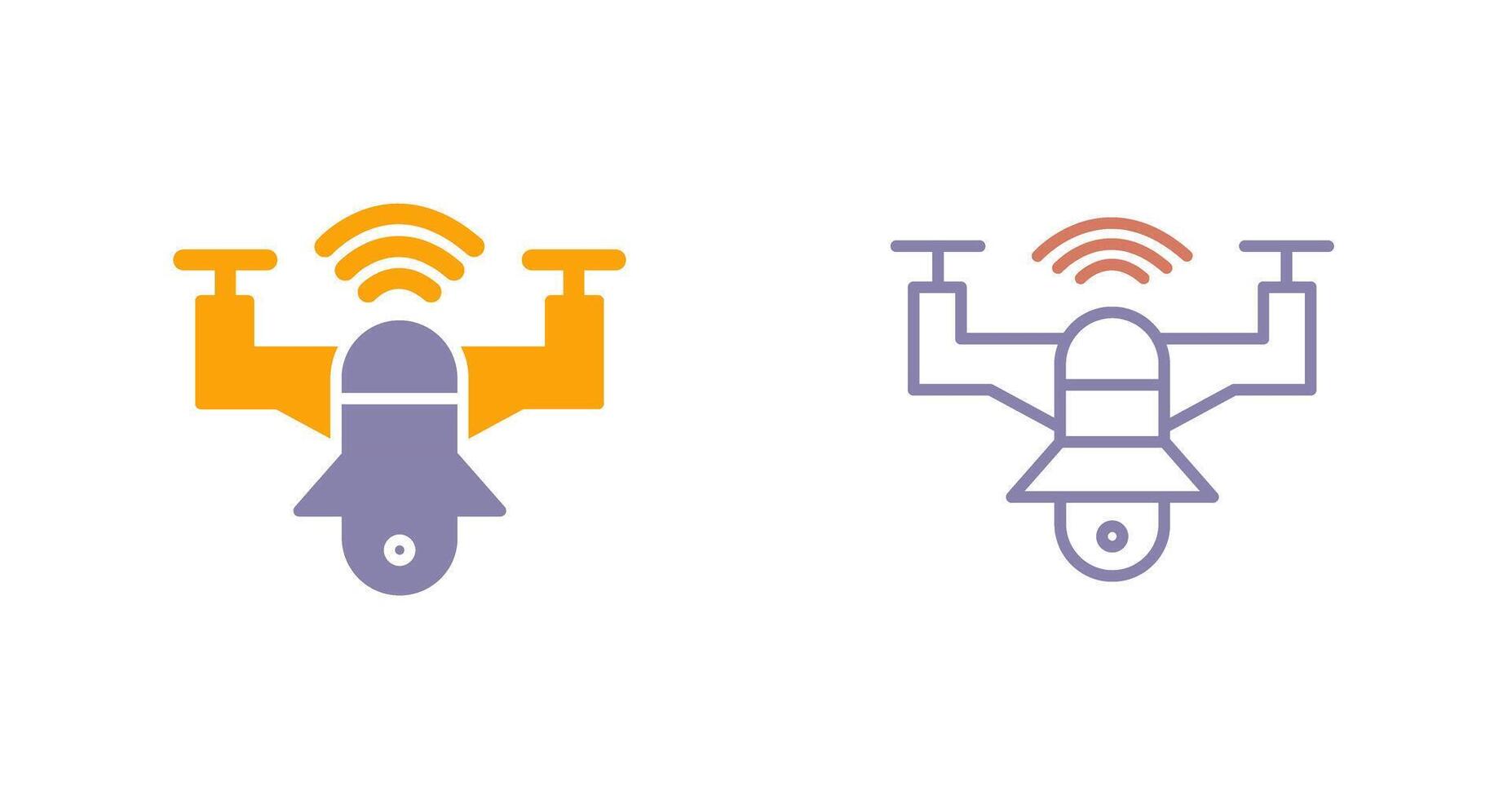 Drone Icon Design vector