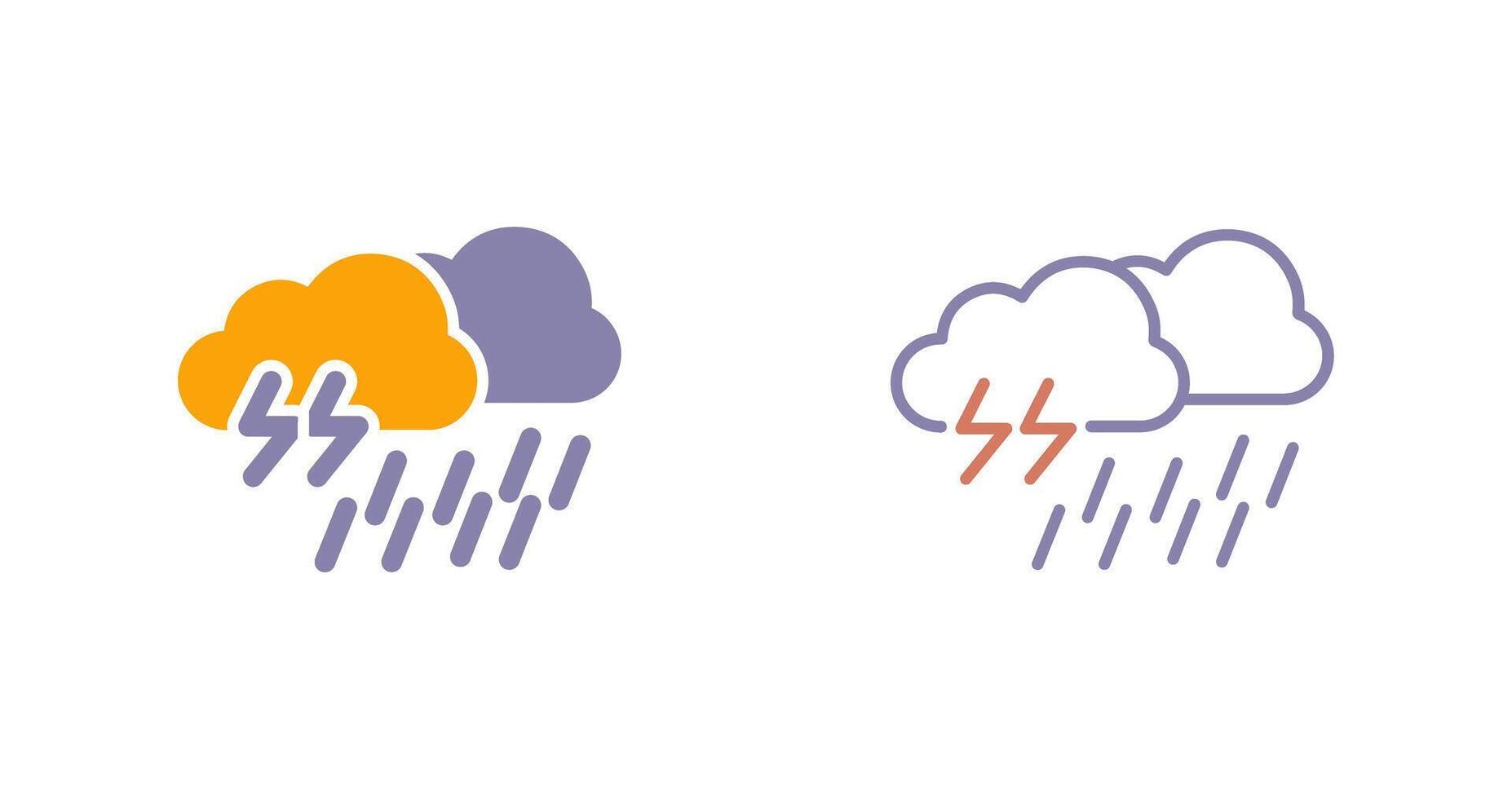 Rain Icon Design vector