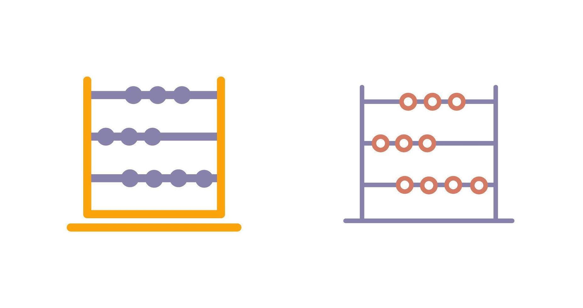 Abacus Icon Design vector