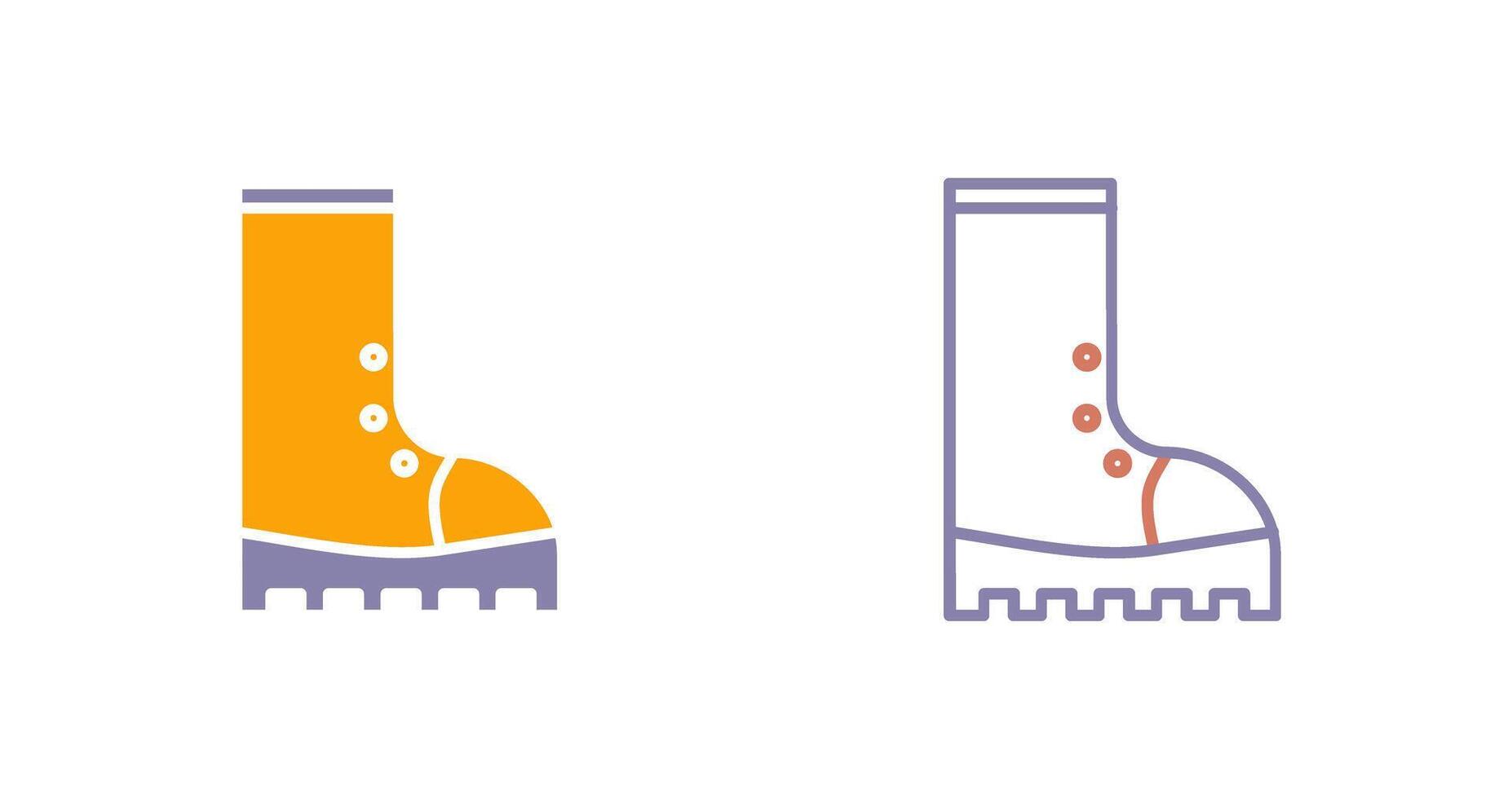 Boot Icon Design vector