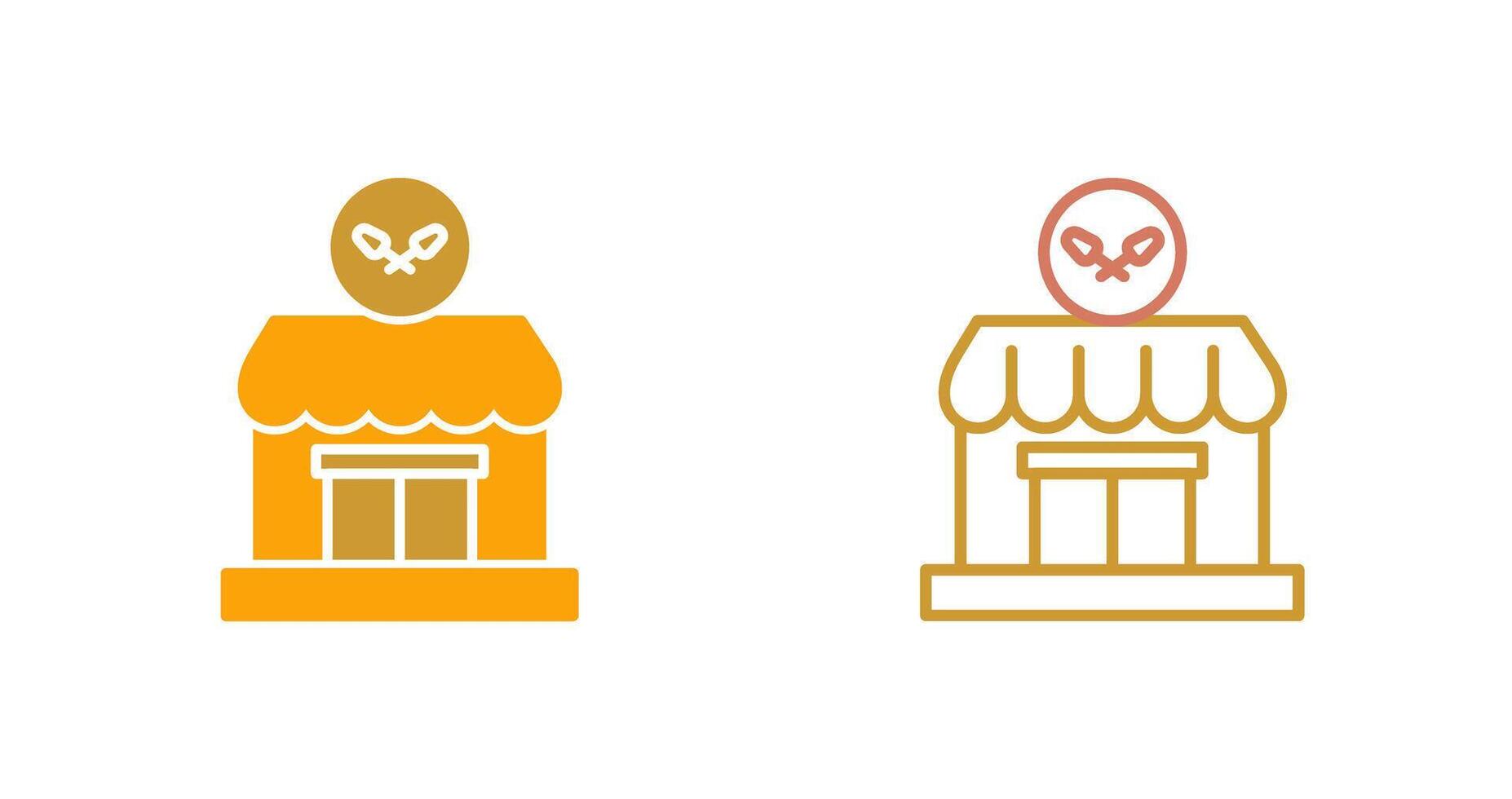 Restaurant Icon Design vector