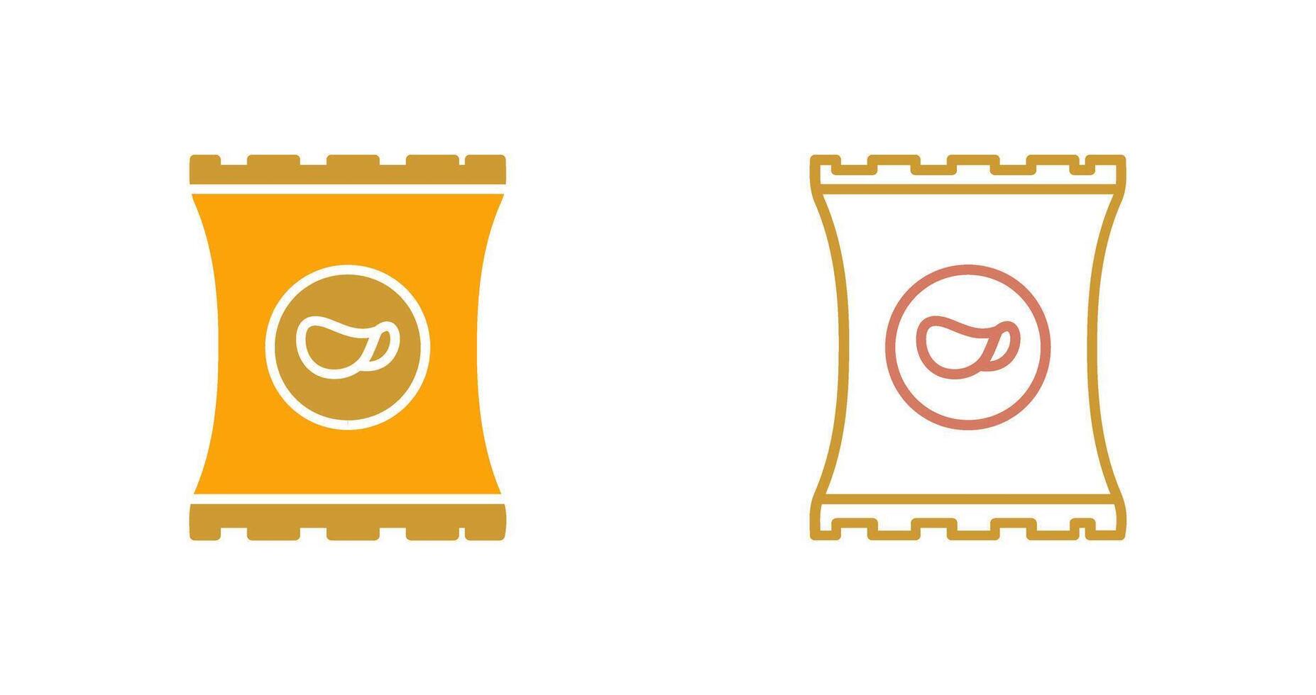Chips Icon Design vector