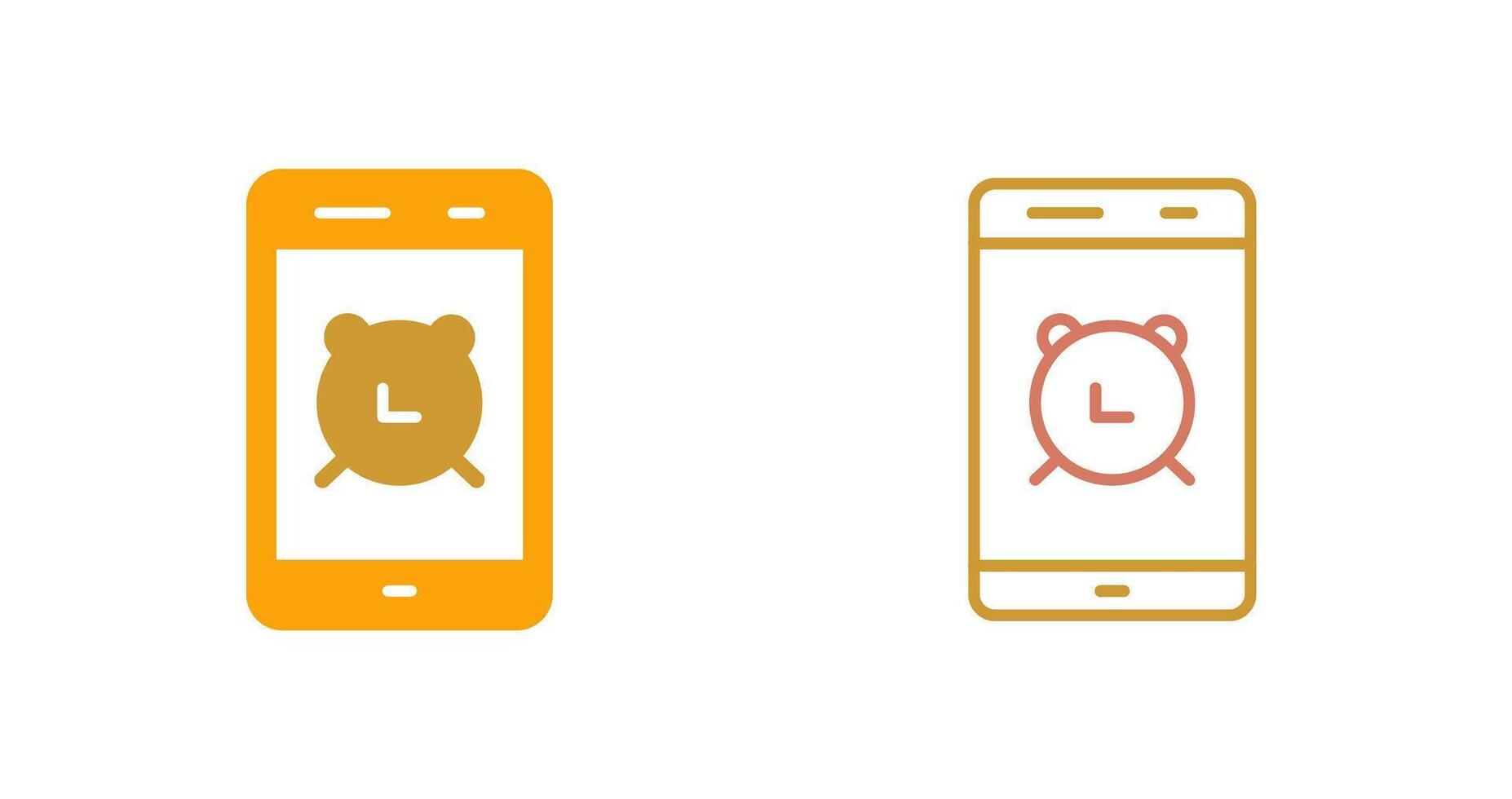 Alarm Icon Design vector