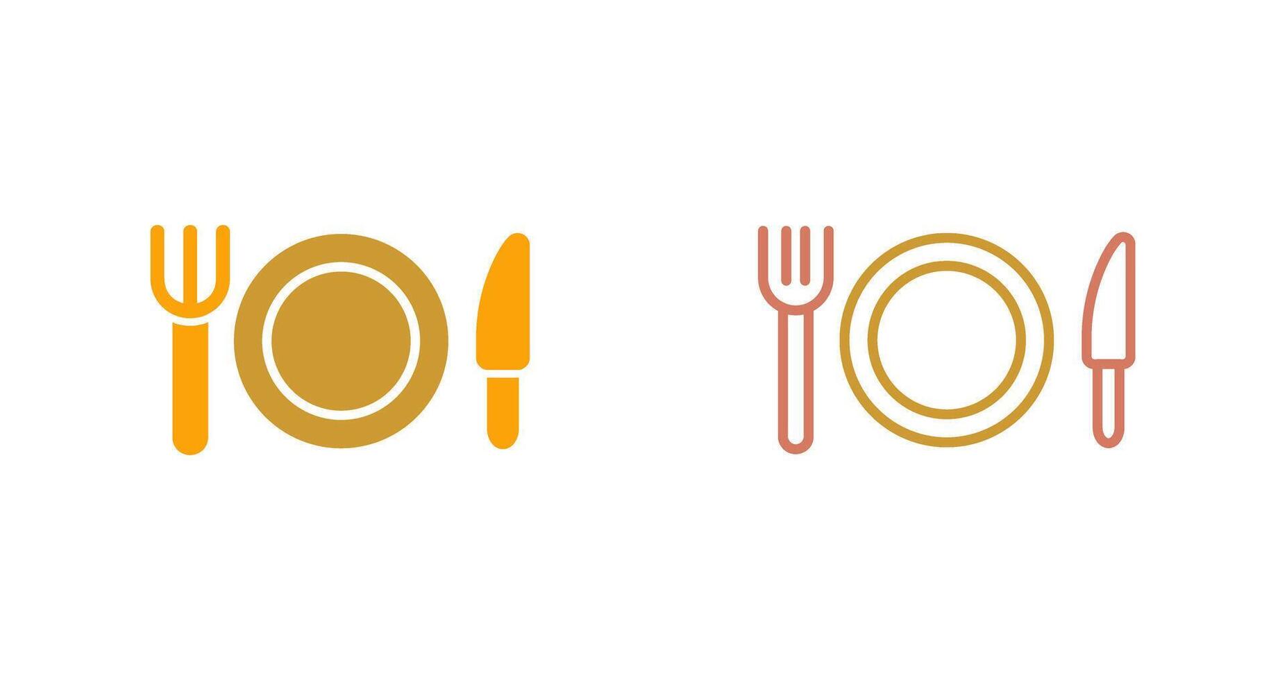 Food Icon Design vector