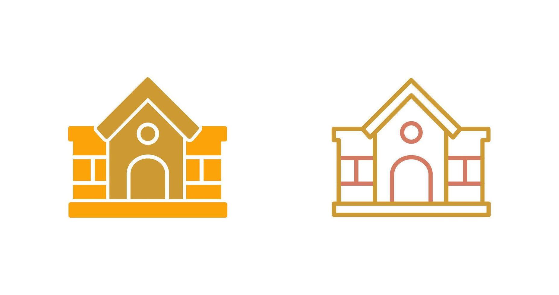 Mansion Icon Design vector