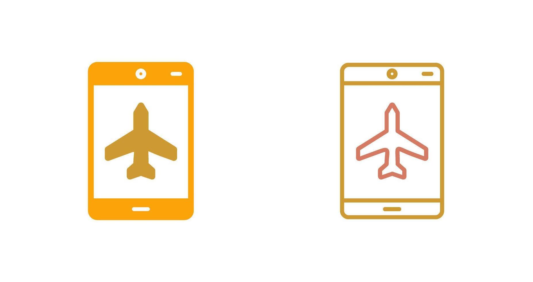 Airplane Icon Design vector