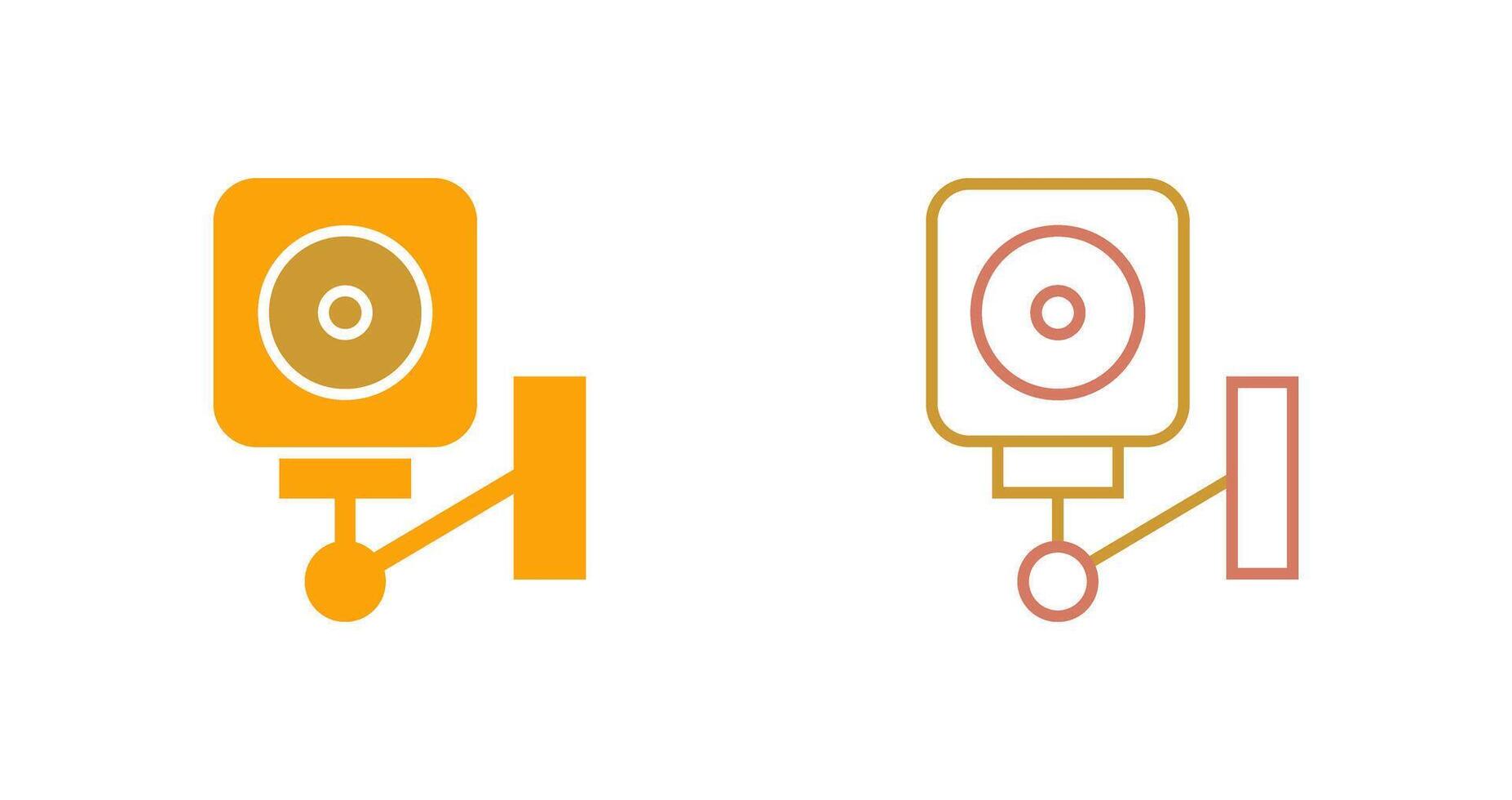 Surveillance Icon Design vector