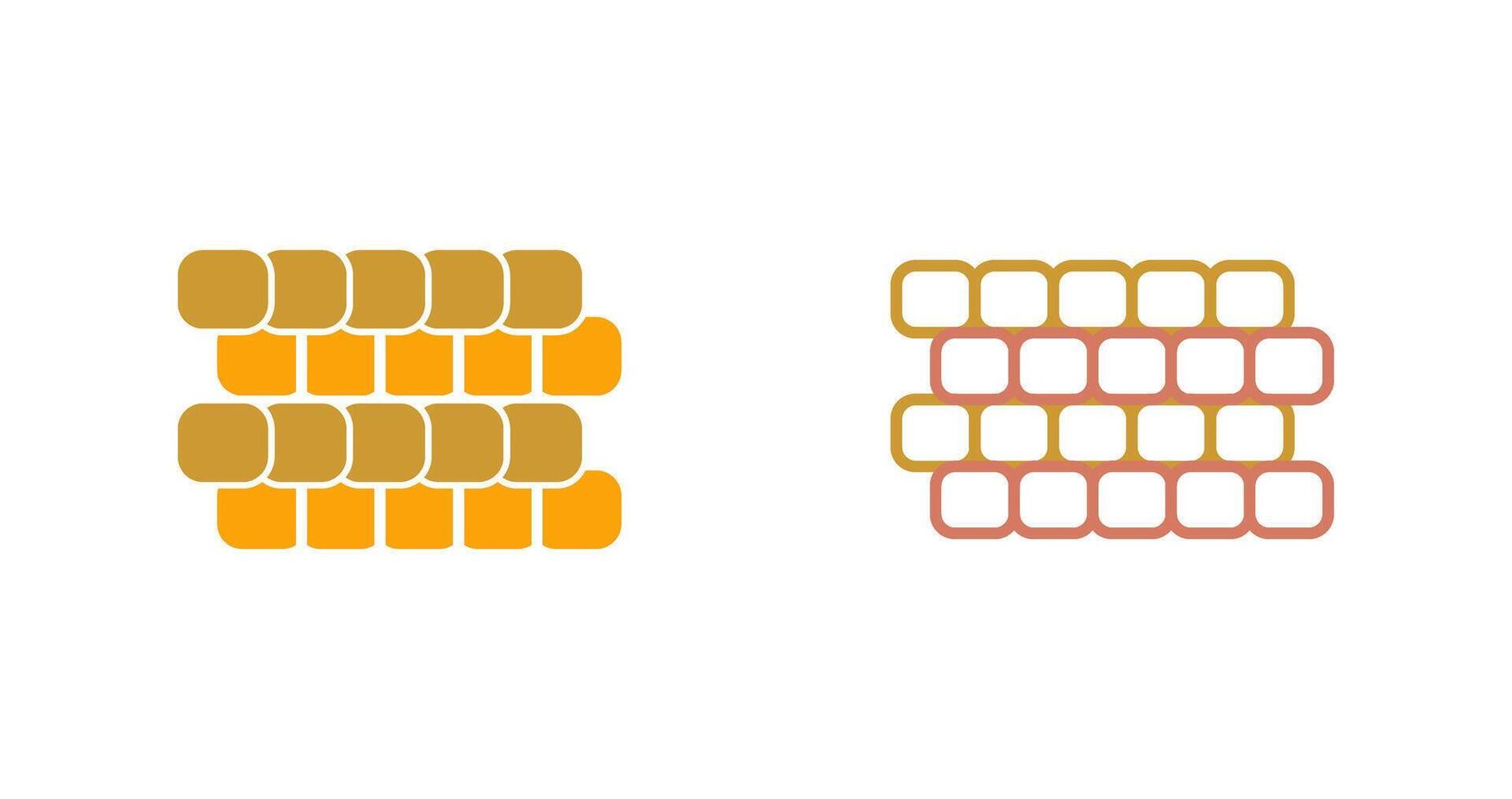 Wall Icon Design vector