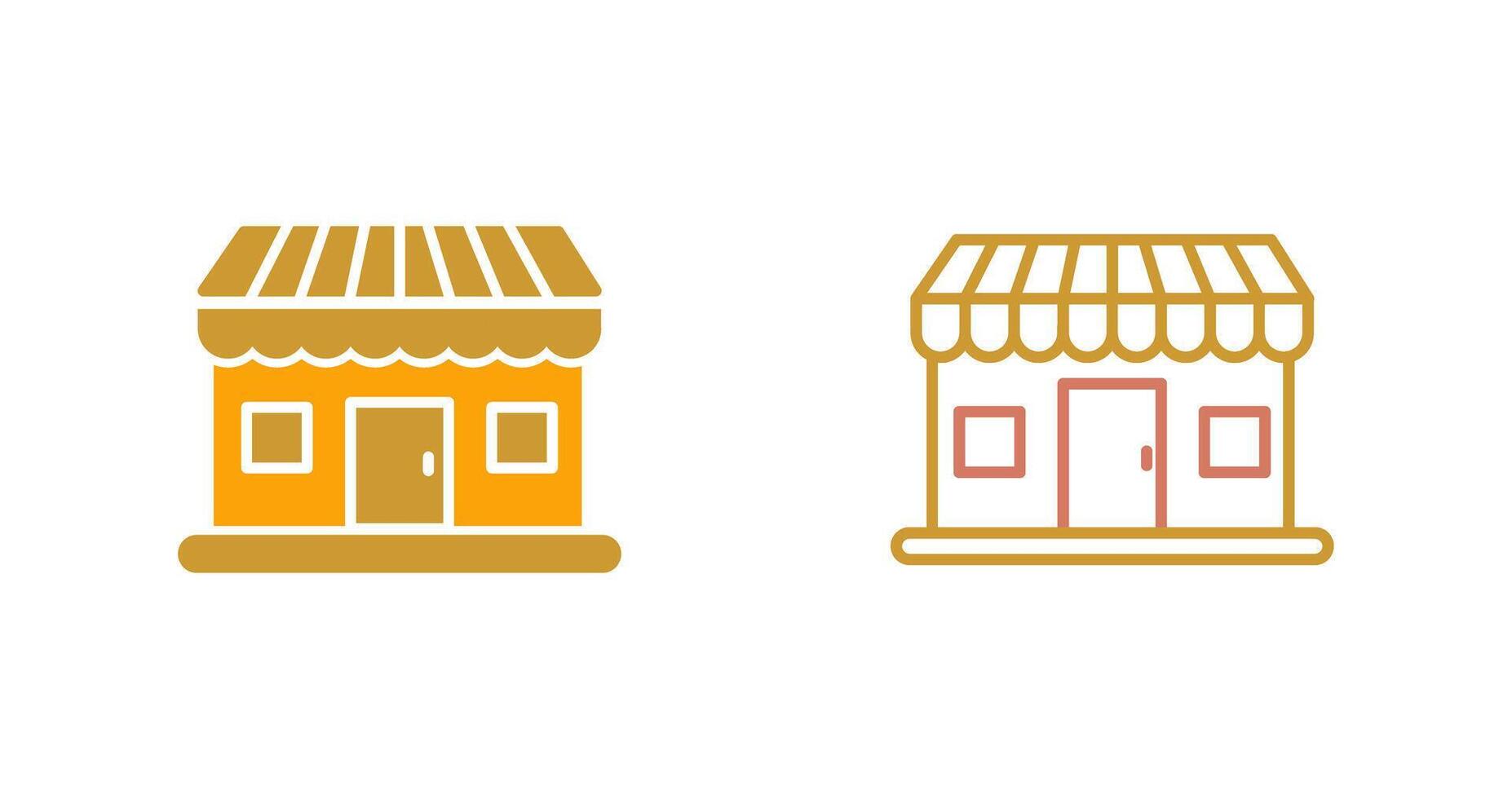 Shop Icon Design vector