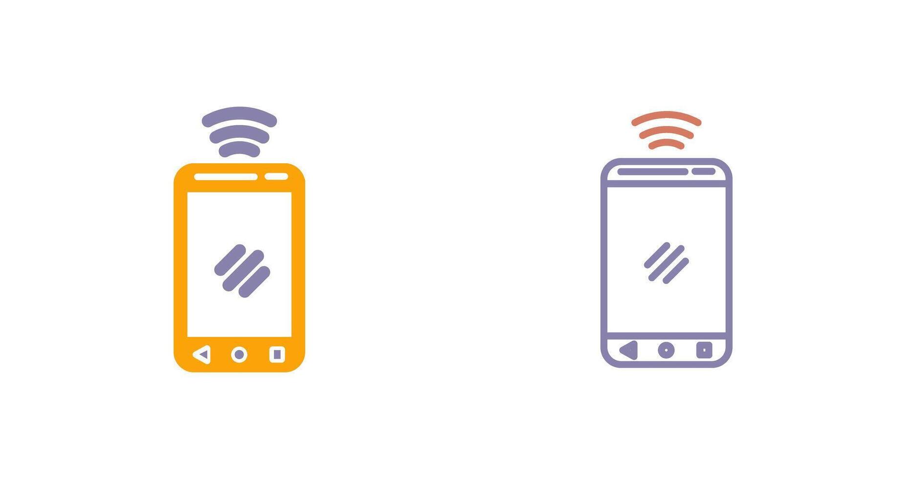 Cellphone Icon Design vector